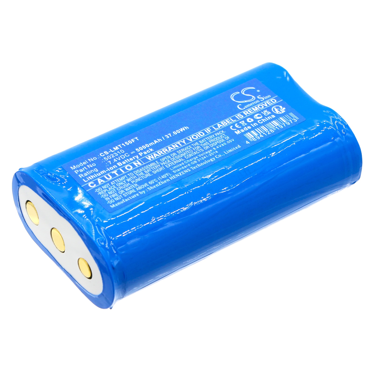 Batteri til lommelykt for Ledlenser H19R Signature, H15R Core, H19R Core