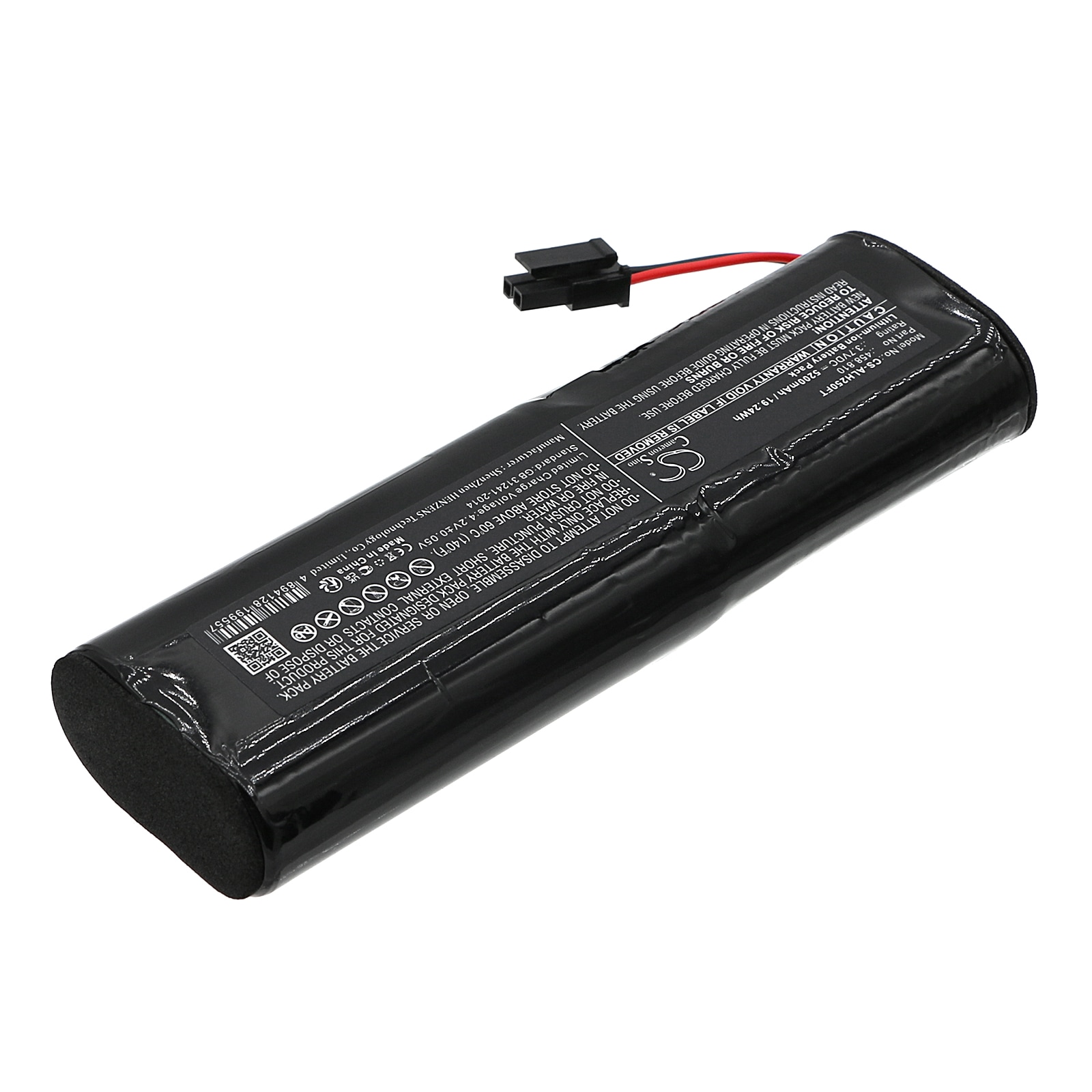 Batteri til lommelykt for Acculux HL25EX ex