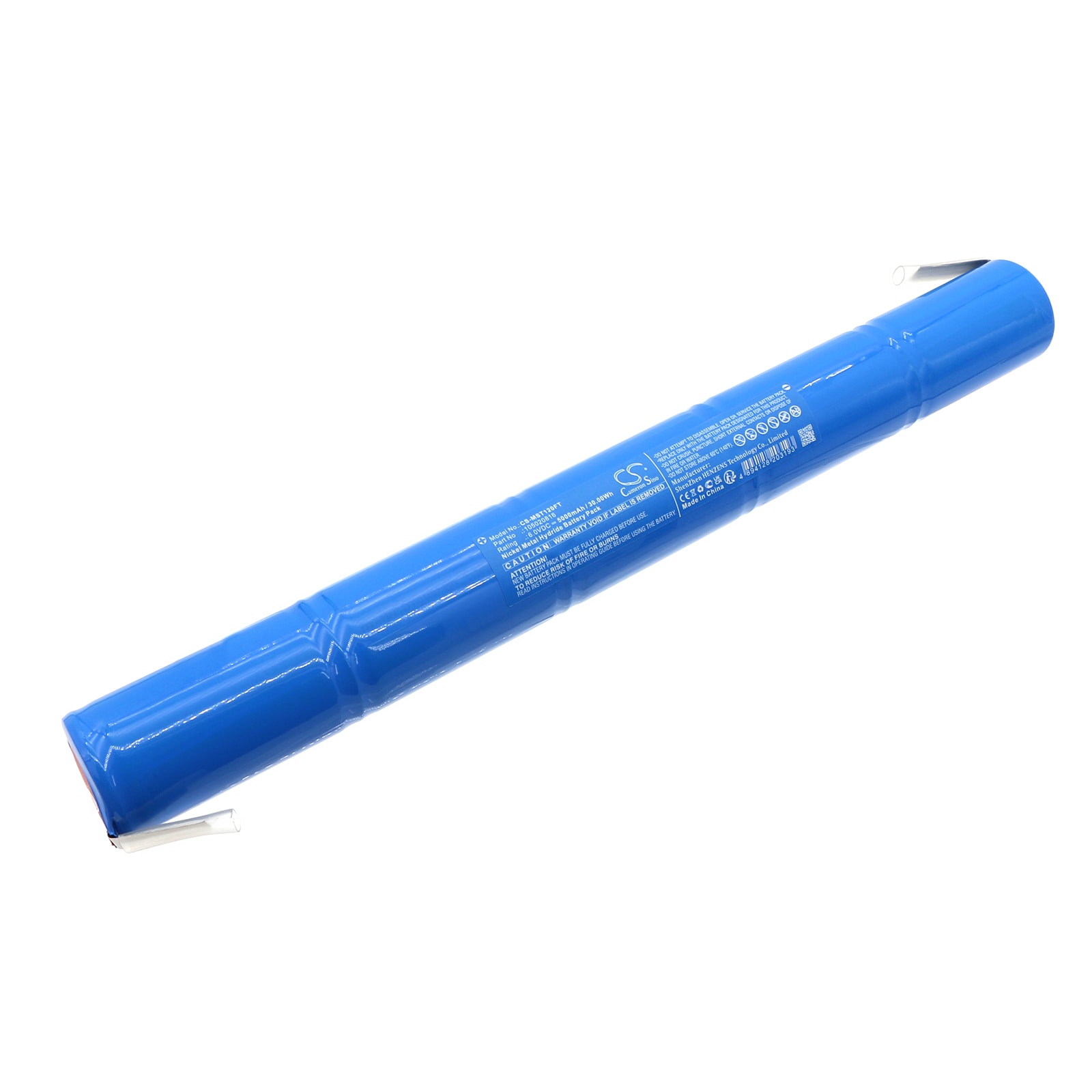 Batteri til lommelykt for MetalSub FX1211, PR1209