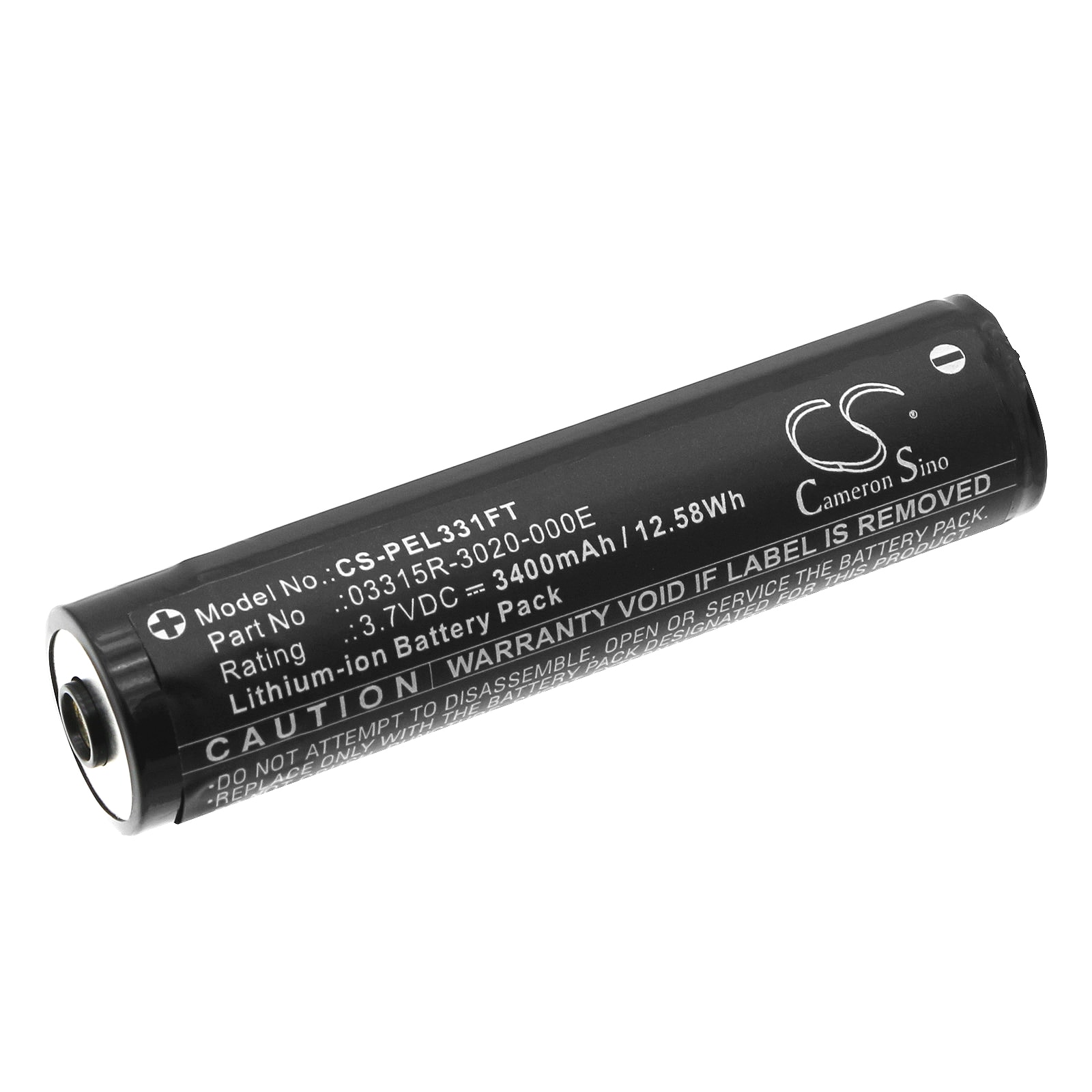 Batteri til lommelykt for Pelican 3315RZ1, 3315RZ1-RA