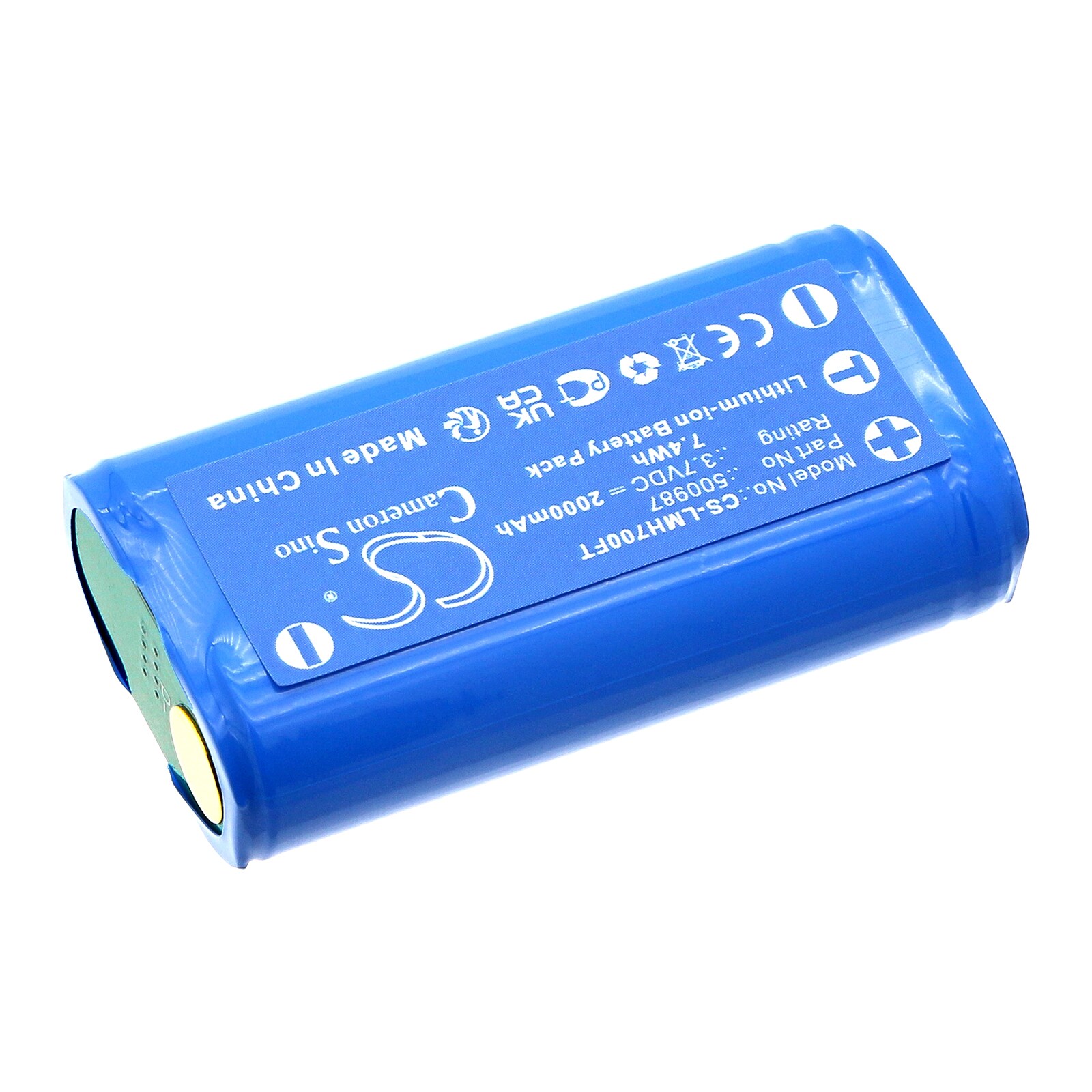 Lommelyktbatteri for Ledlenser MH7, MH8