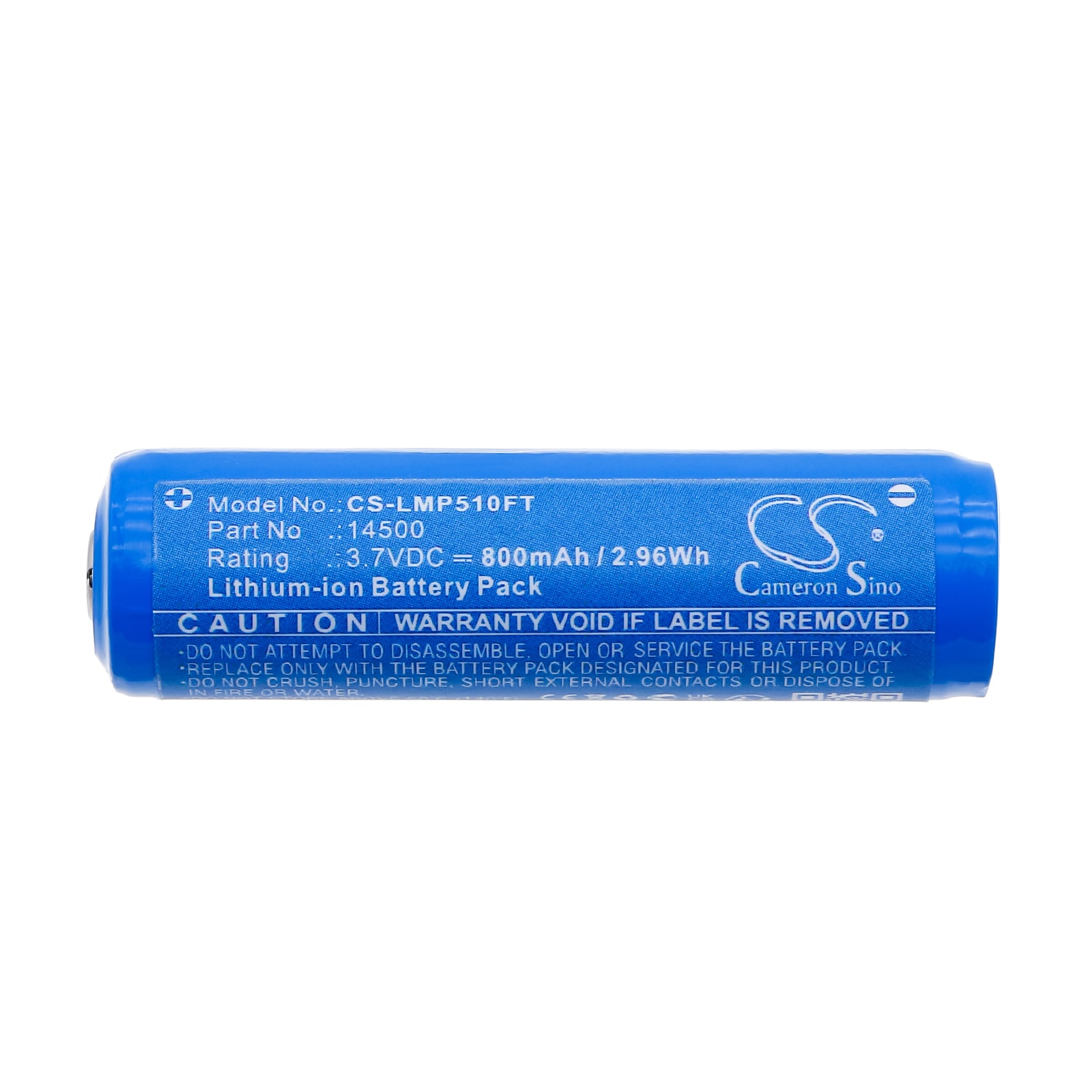 Lommelyktbatteri for Ledlenser MH4, MH5, iH5R og andre.