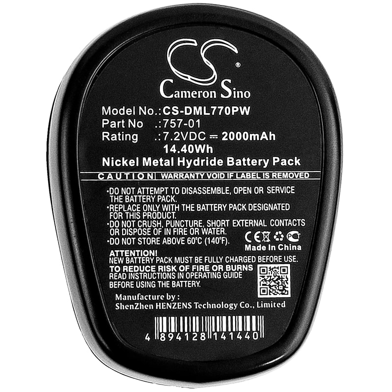 Batteri til elektroverktøy for Dremel MultiPro 7700-01, MultiPro 7700-02