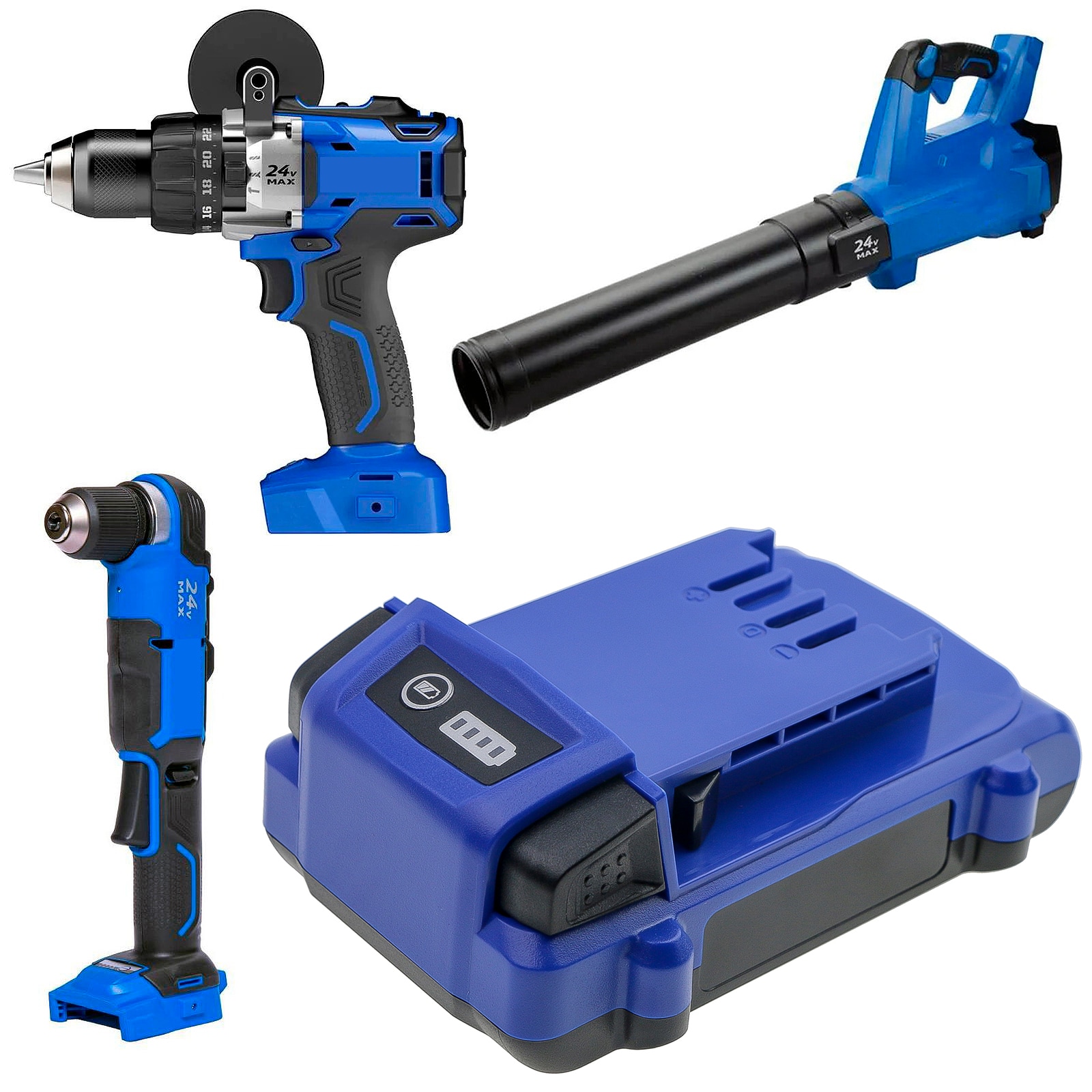 Batteri til elektroverktøy for KOBALT KRAD 1224B-03, 1518740, KHD 524B-03 og andre.