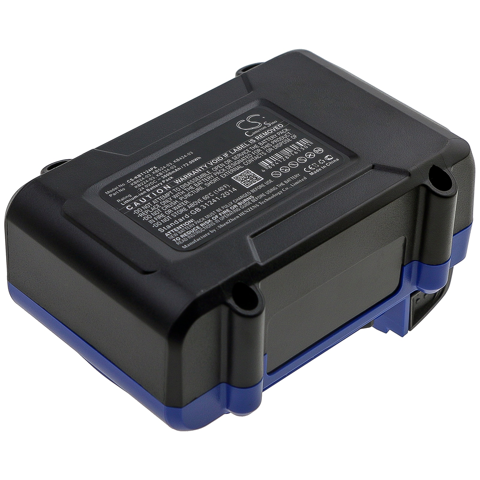 Batteri til elektroverktøy for KOBALT KRAD 1224B-03, 1518740, KHD 524B-03 og andre.