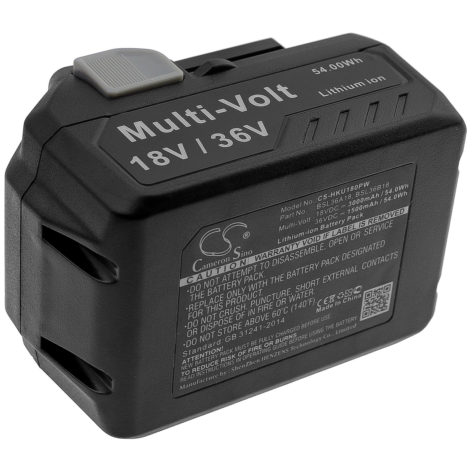 HiKOKI 18V/36V Batteri – 3000 mAh Li-ion for Elektroverktøy