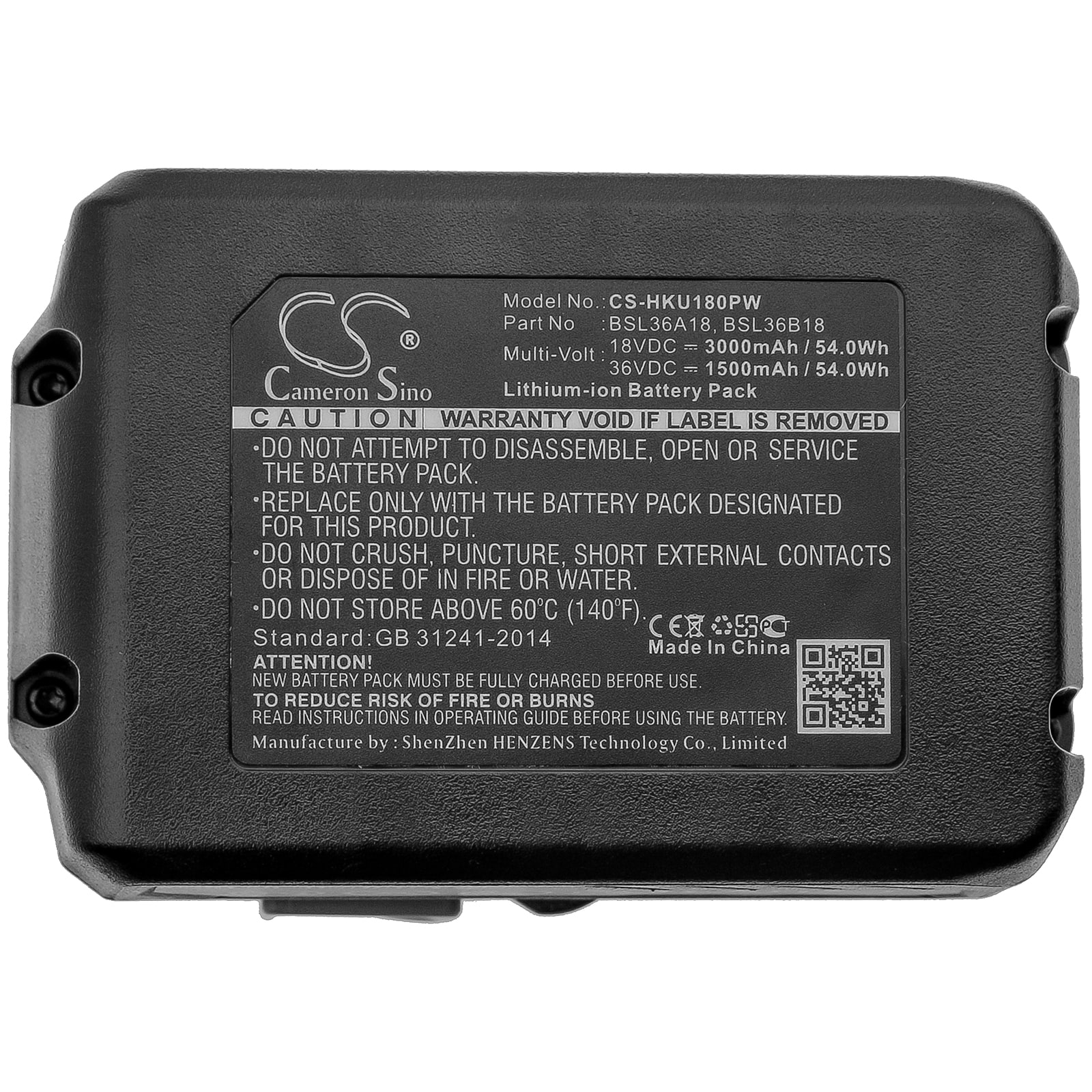HiKOKI 18V/36V Batteri – 3000 mAh Li-ion for Elektroverktøy