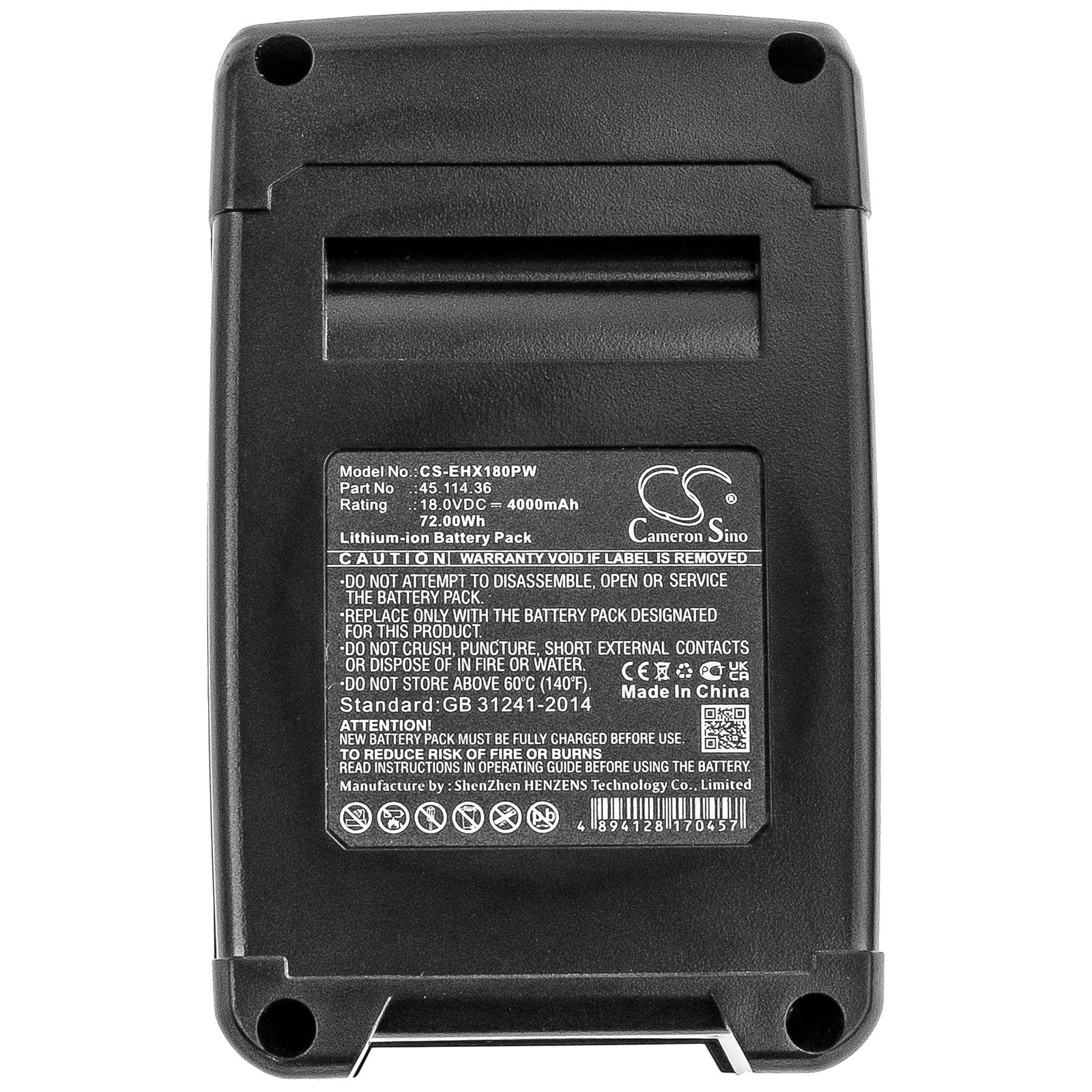 Batterier til Kraftixx KX-RS 18 Li Solo, KX-AHS 1858 Li Solo og andre.