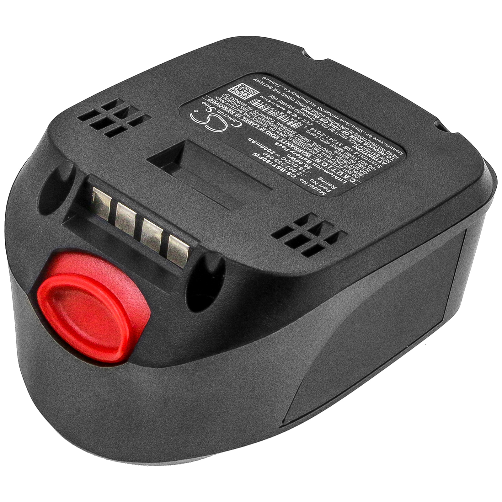 Bosch 18V Batteri 2000 mAh – Li-ion Erstatningsbatteri for Elektroverktøy