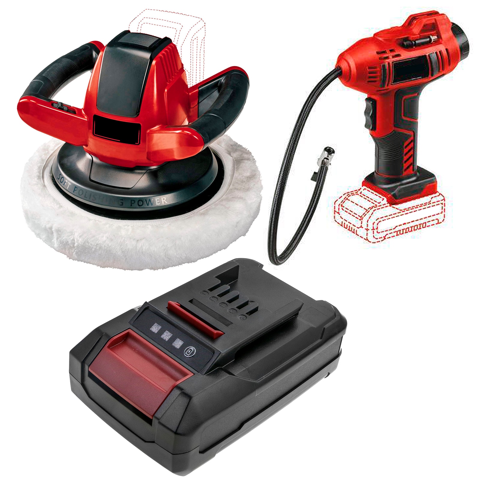 Batteri til elektroverktøy for Einhell PXBP-600, PXBP-300, PX-BAT52