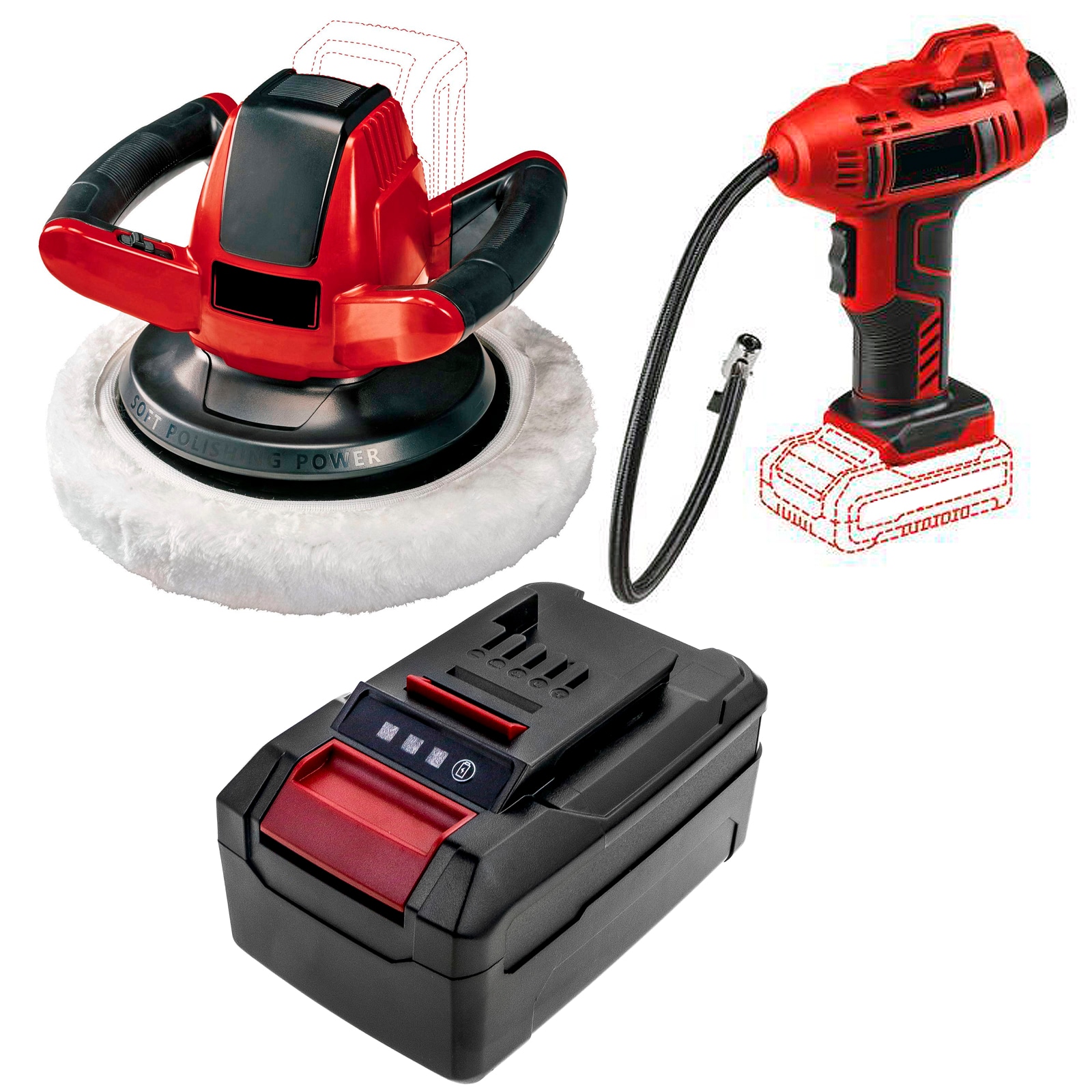 Batteri til elektroverktøy for Einhell PXBP-600, PXBP-300, PX-BAT52