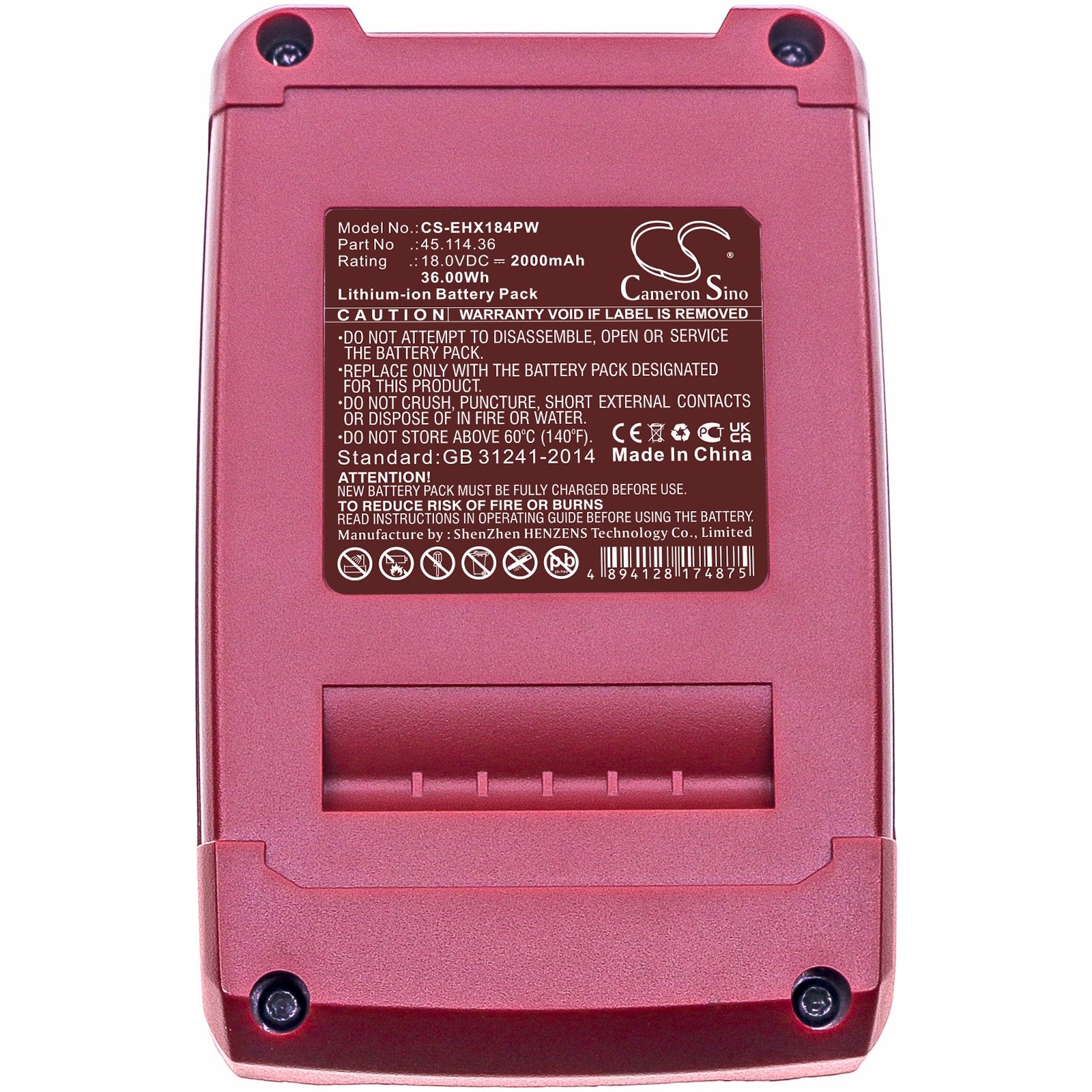 Batterier til Kraftixx KX-RS 18 Li Solo, KX-AHS 1858 Li Solo og andre.