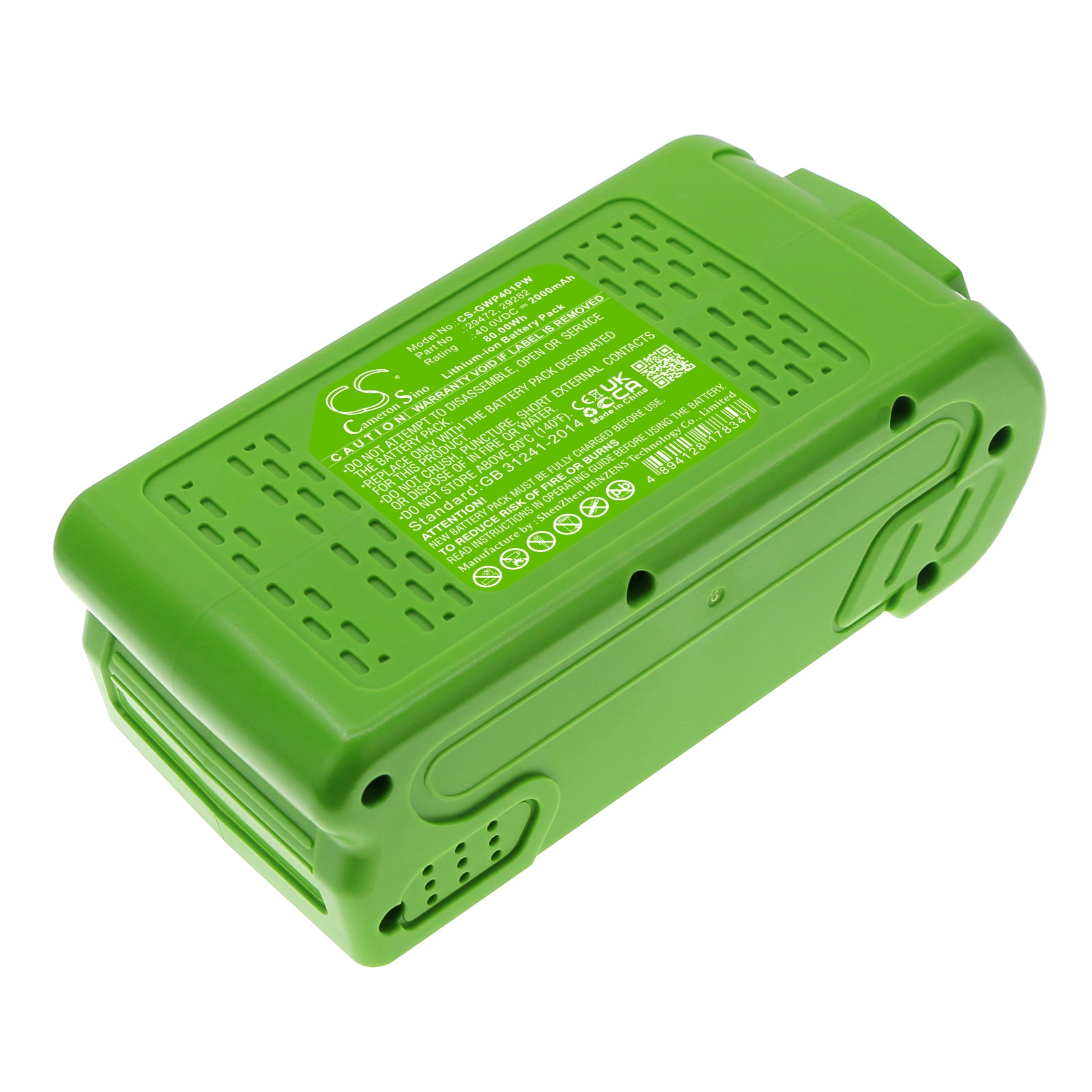 Batteri til elektroverktøy for Cramer 40CS12, 40CS15, 40HD61 osv.