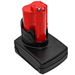 Batteri til elektroverktøy for Milwaukee M12, M12 REDLITHIUM XC 4.0, C12 FM og andre.