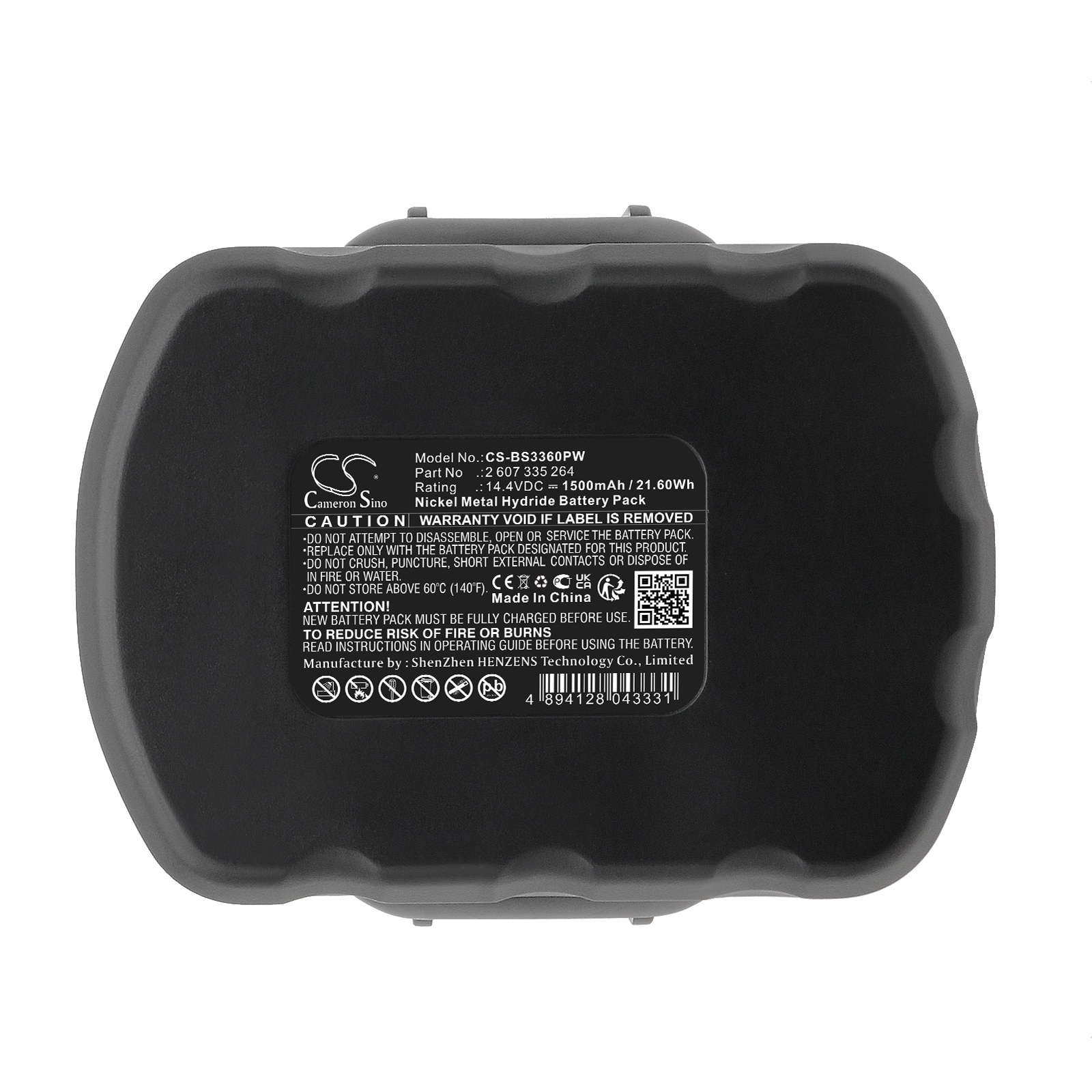 Batteri for elektroverktøy til Ramset Dyna Drill 514, CSD14, BP1420 osv.
