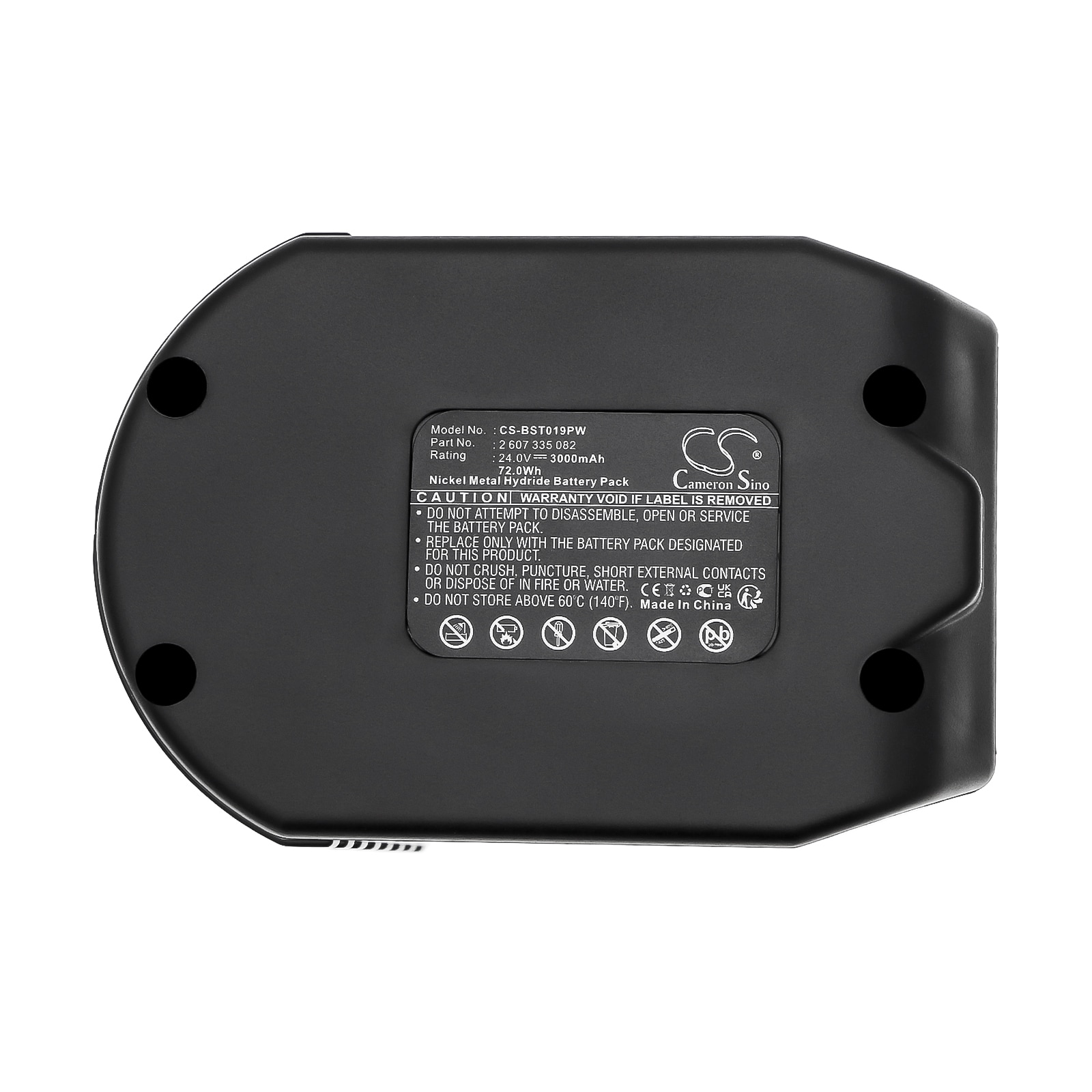 Batteri for elektroverktøy til Ramset DynaDrill 524, DD524, PA6-GF35 og andre.
