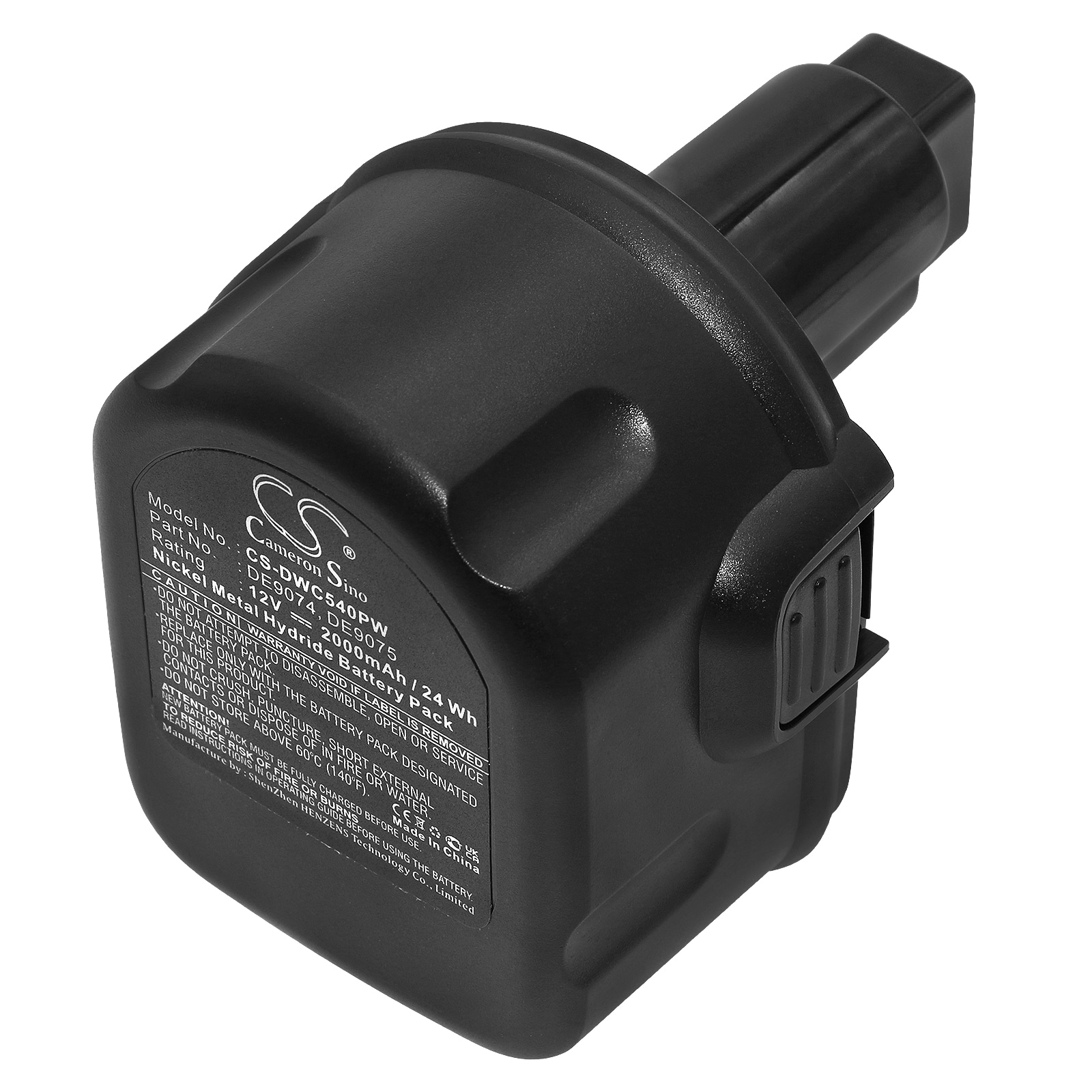 Batteri for elektroverktøy for DeWalt 152250-27, 2802, 2802K etc.