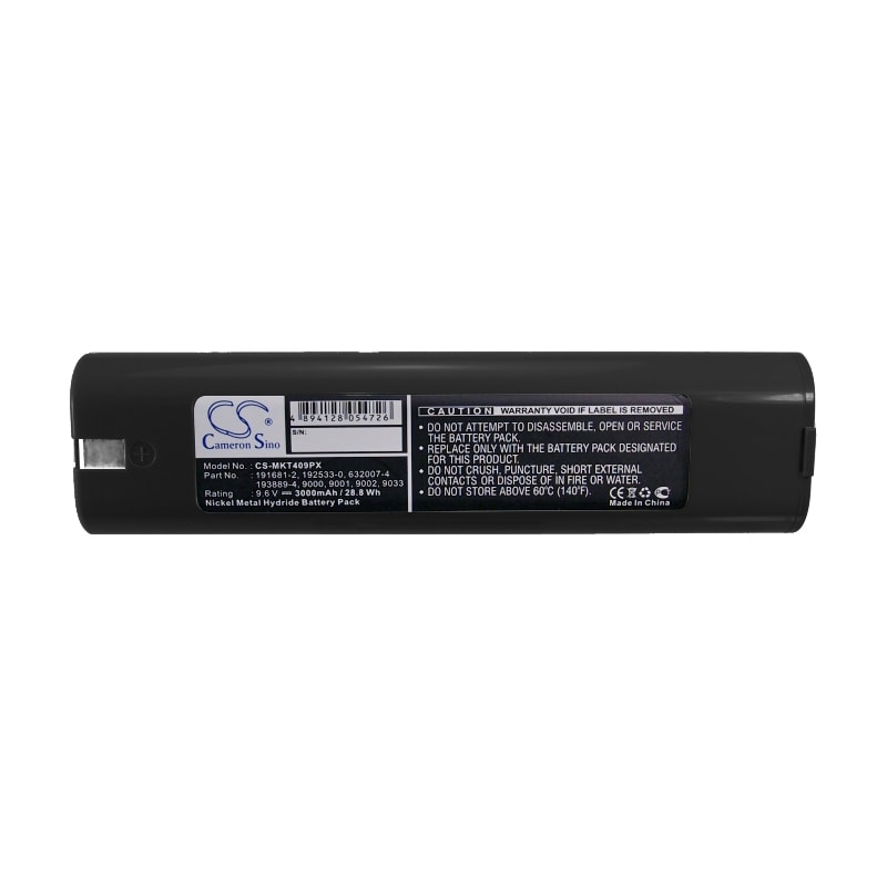 Batterier til Makita 4093D, 4190DB, 4190DWD og andre elektroverktøy.