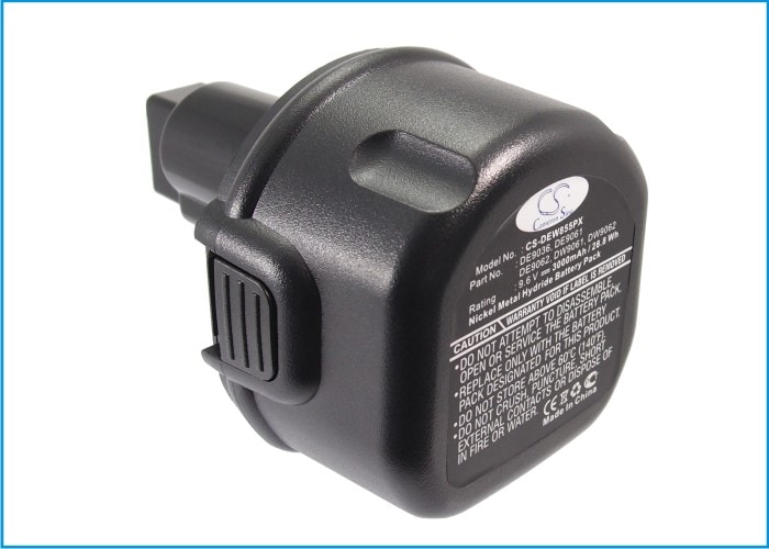 Batteri til elektroverktøy for DeWalt DC750KA, DC855KA, DW050 og andre.