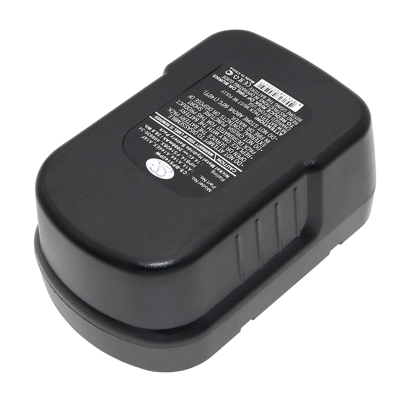 Batteri til elektroverktøy for Black & Decker BD18PSK, BDGL1800, BDGL18K-2 og andre