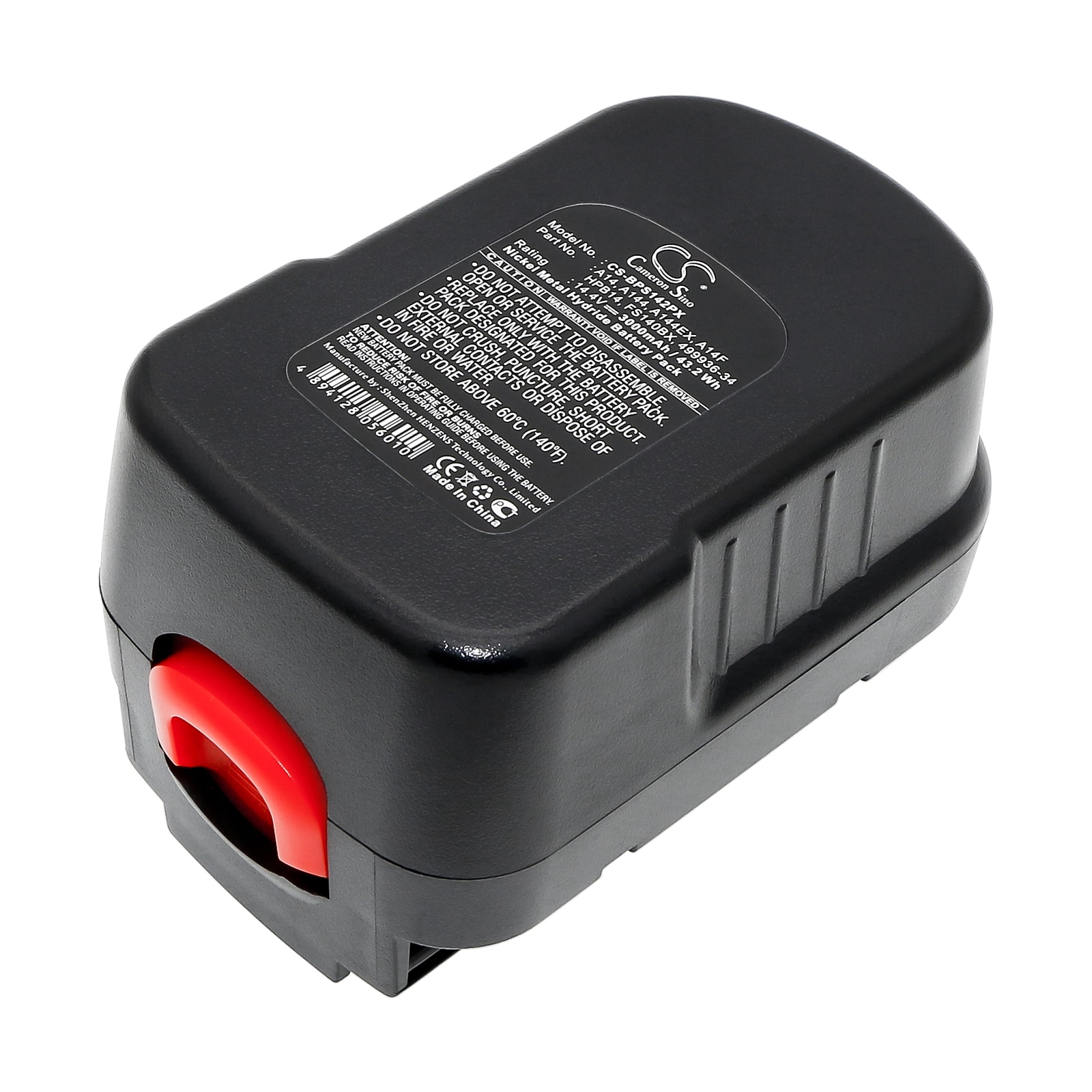 Batteri til Black & Decker BD18PSK, BDGL1800, BDGL18K-2 og andre.