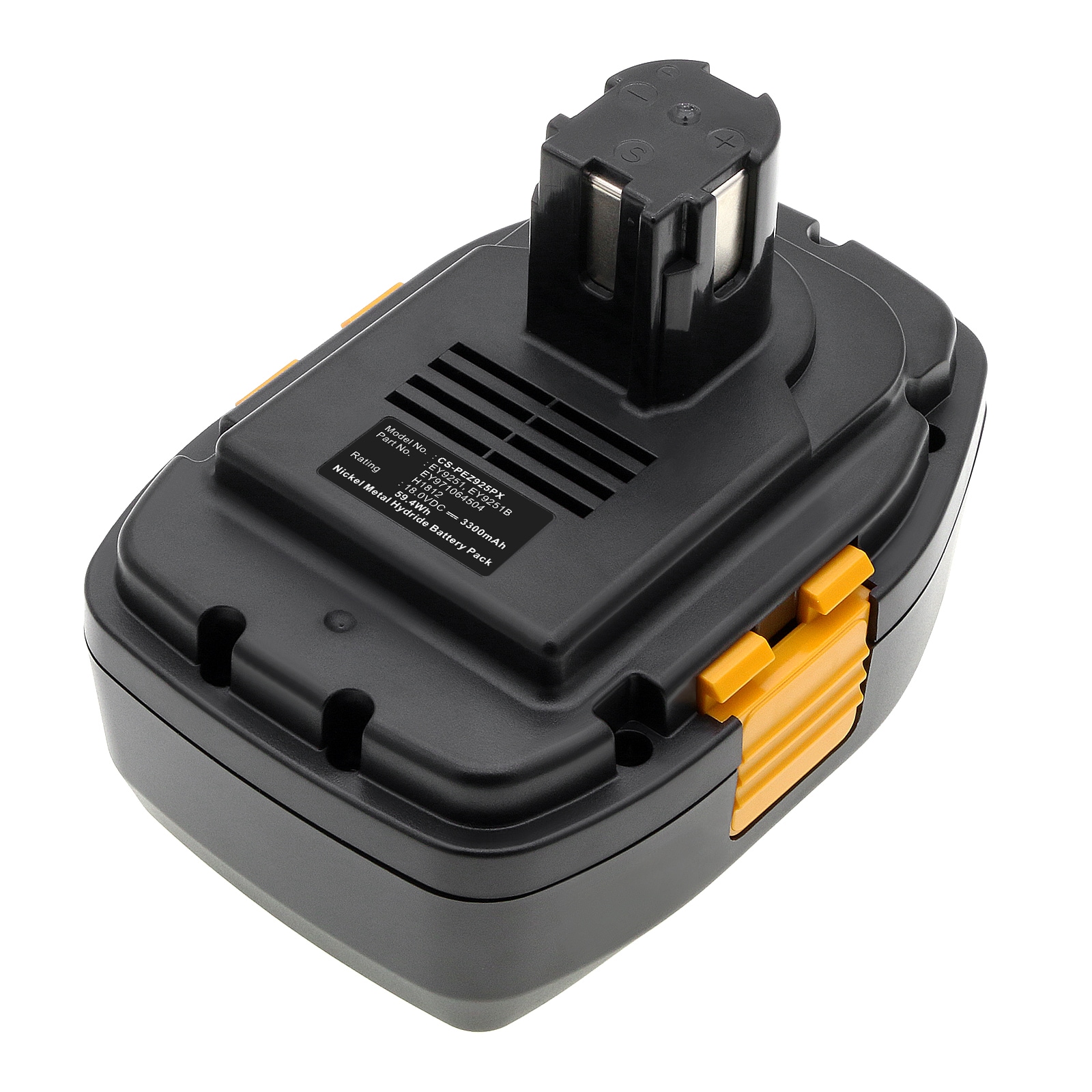 Batteri for elektroverktøy for Panasonic EY3544, EY3544GQK, EY3551 og andre.