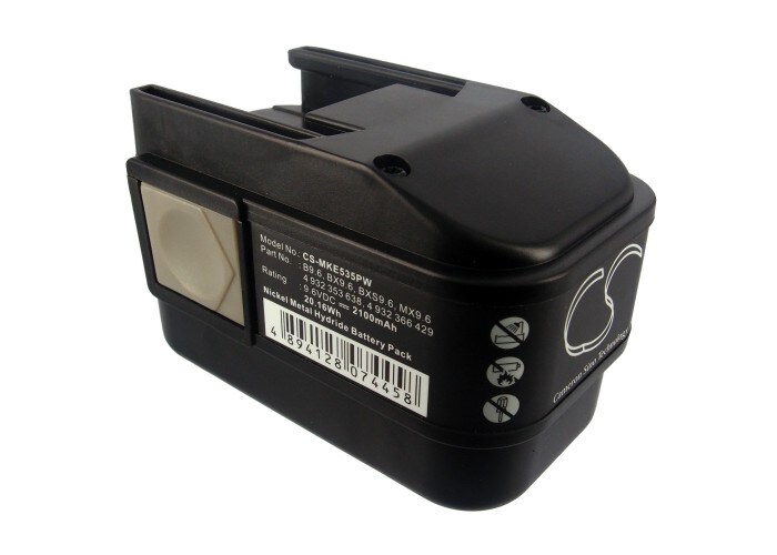 Batteri for elektroverktøy for Milwaukee PCS6T, PES9.6, PES 9.6T