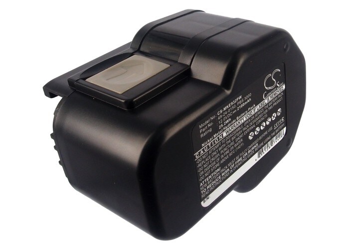 Batteri til elektroverktøy for Milwaukee 0502-23, 0502-25, 0502-52 og andre.