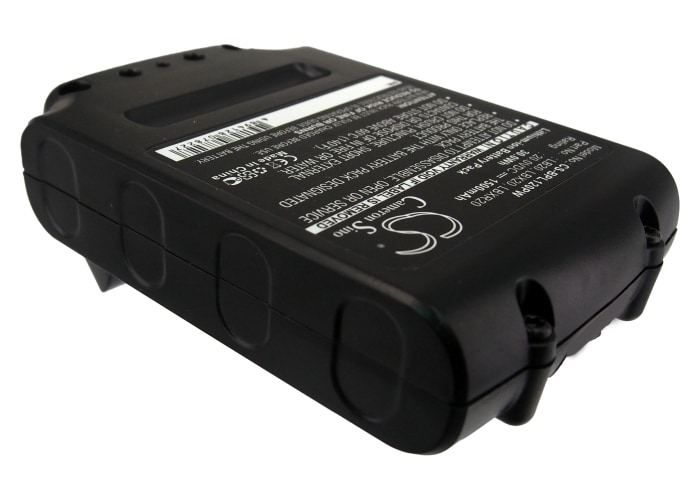 Batteri til elektroverktøy for Black & Decker BDCDMT120, CHH2220, LCS120 og andre