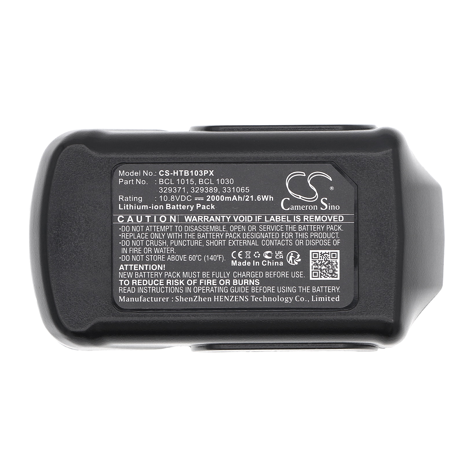 Batteri til Hitachi CJ10DL, DS10DFL, FCG 10DL og andre.