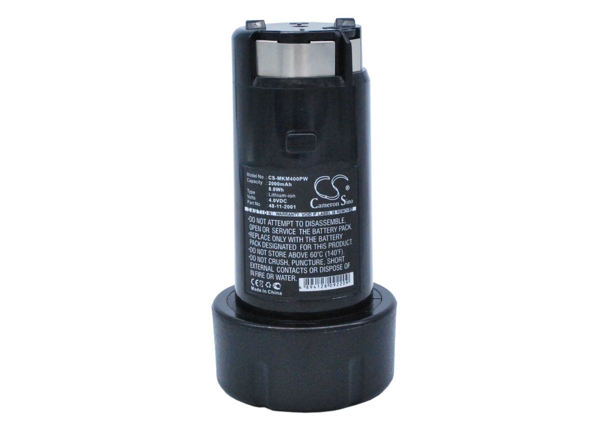 Batteri for elektroverktøy for Milwaukee M4, M4 1/4", M4 4V
