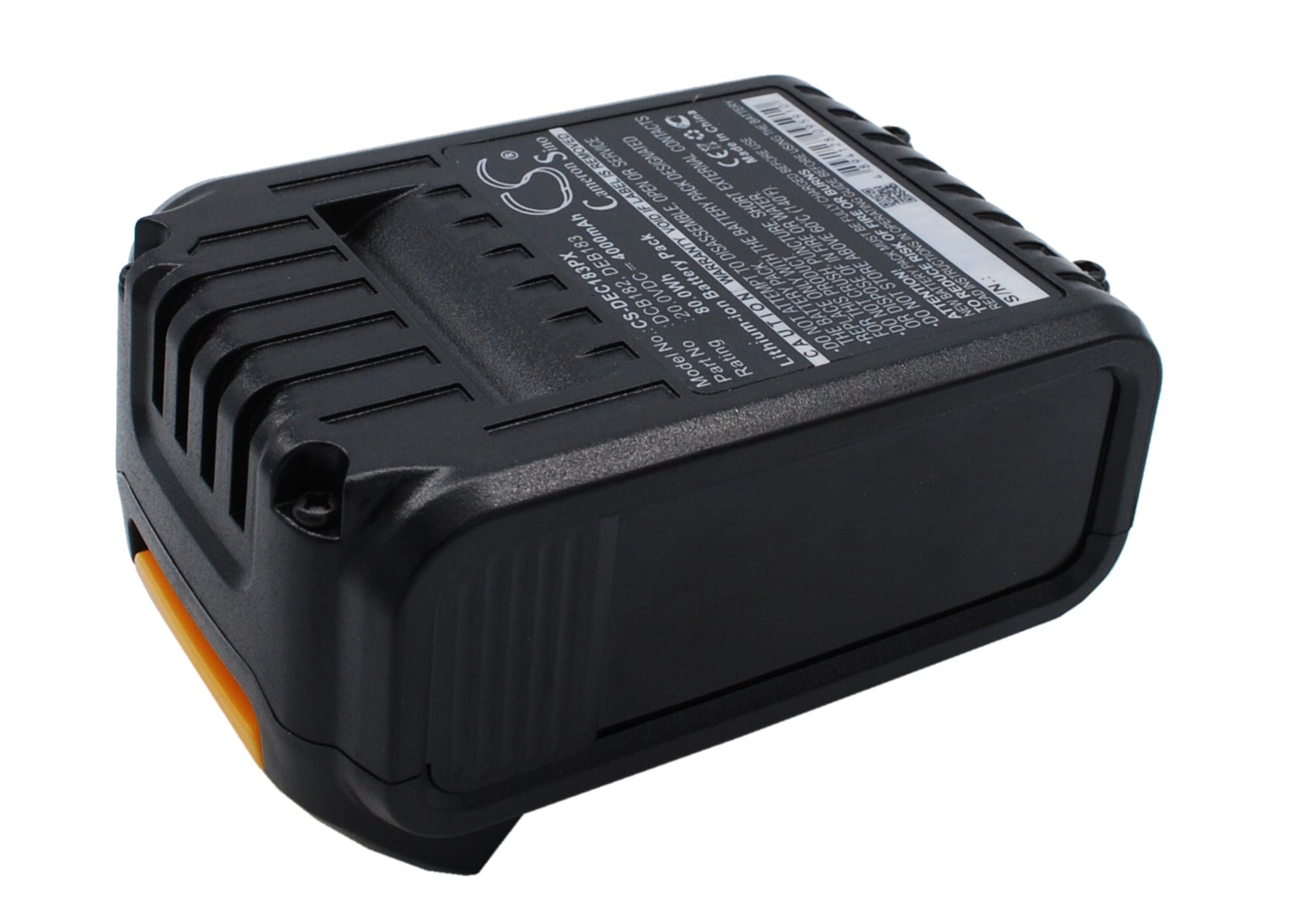 Batteri til elektroverktøy for DeWalt DCD740, DCD740B, DCD780 og andre.