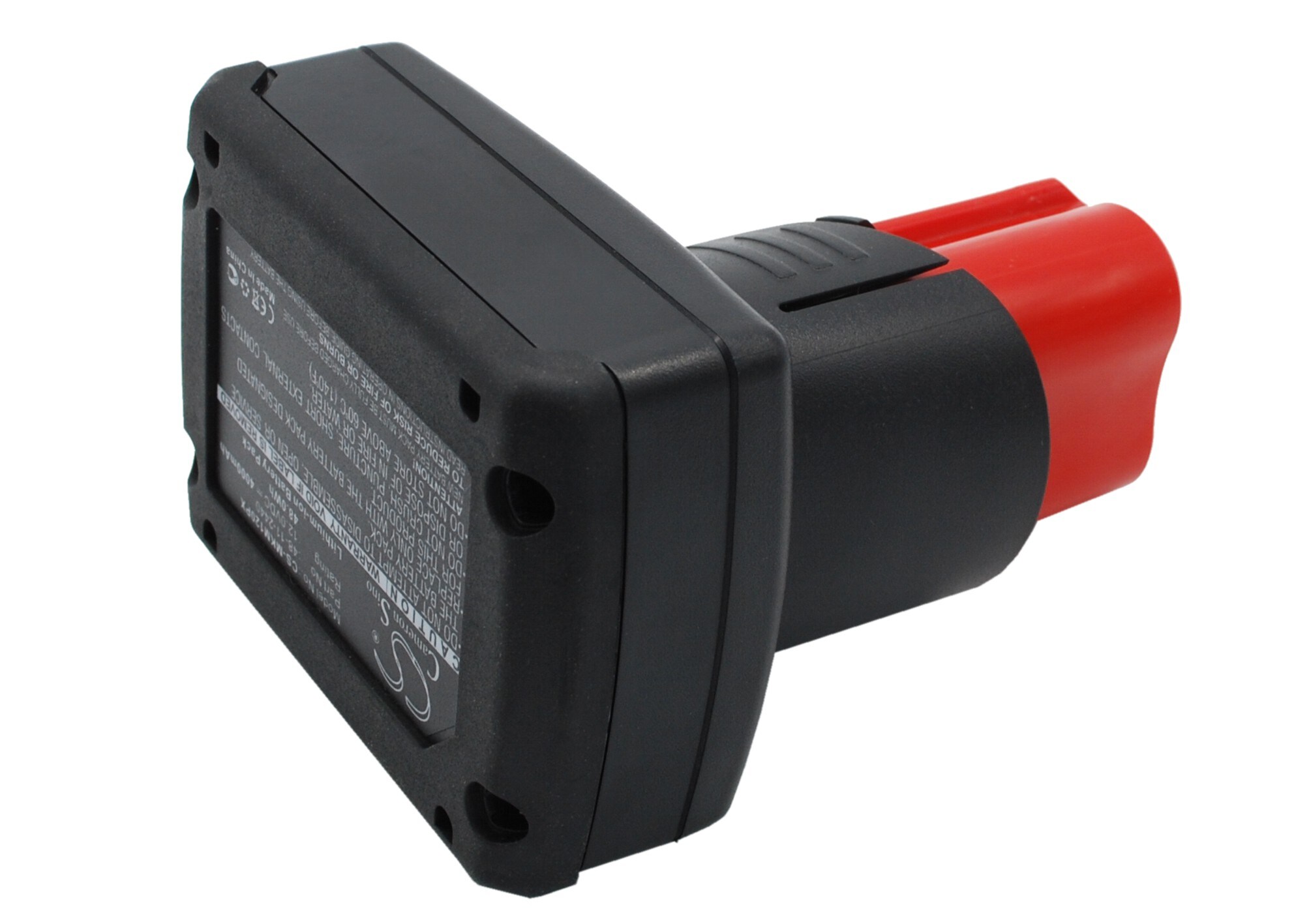 Batteri til elektroverktøy for Milwaukee M12, M12 REDLITHIUM XC 4.0, C12 FM og andre.