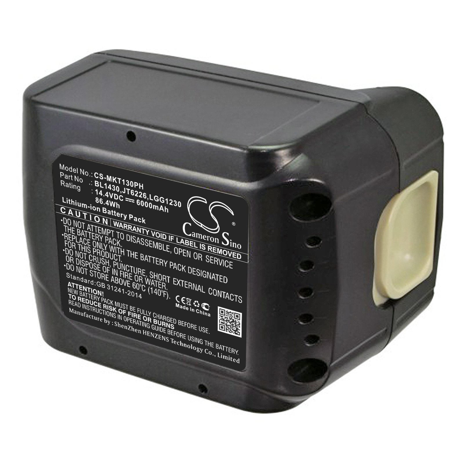 Batterier til Makita BGA450RFE, BGA450Z, BHP444Z og andre.