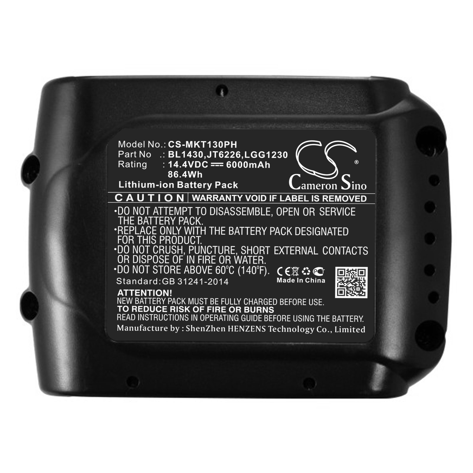 Batterier til Makita BGA450RFE, BGA450Z, BHP444Z og andre.