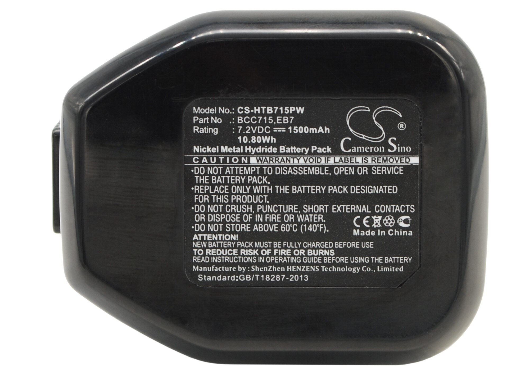 Batterier til Hitachi WH6DC, NR90GR2, NR90GC3 og andre elektroverktøy.