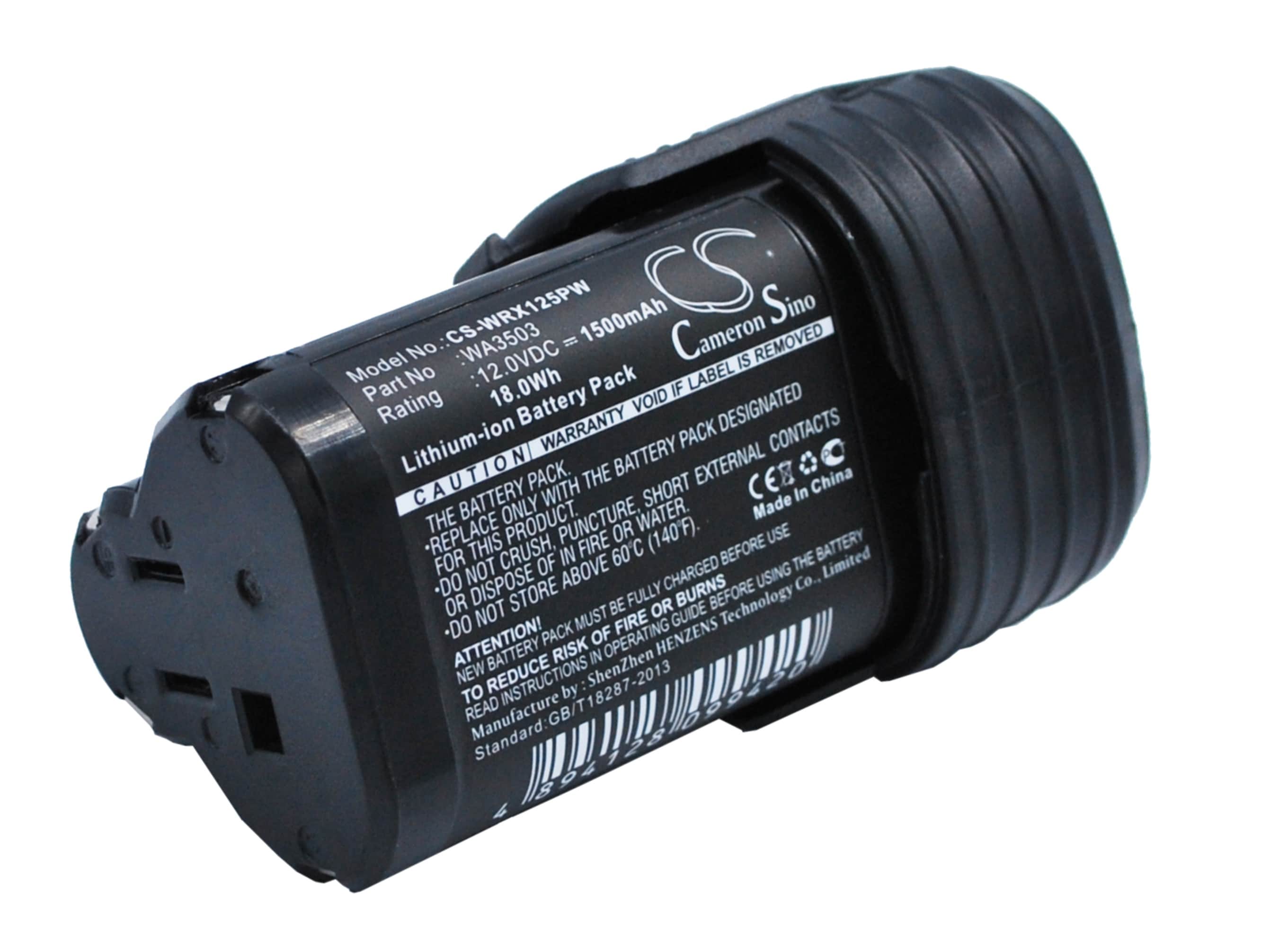 Batterier til Worx WX125.3, WX125.3 D-Lite, WU288 og andre elektroverktøy