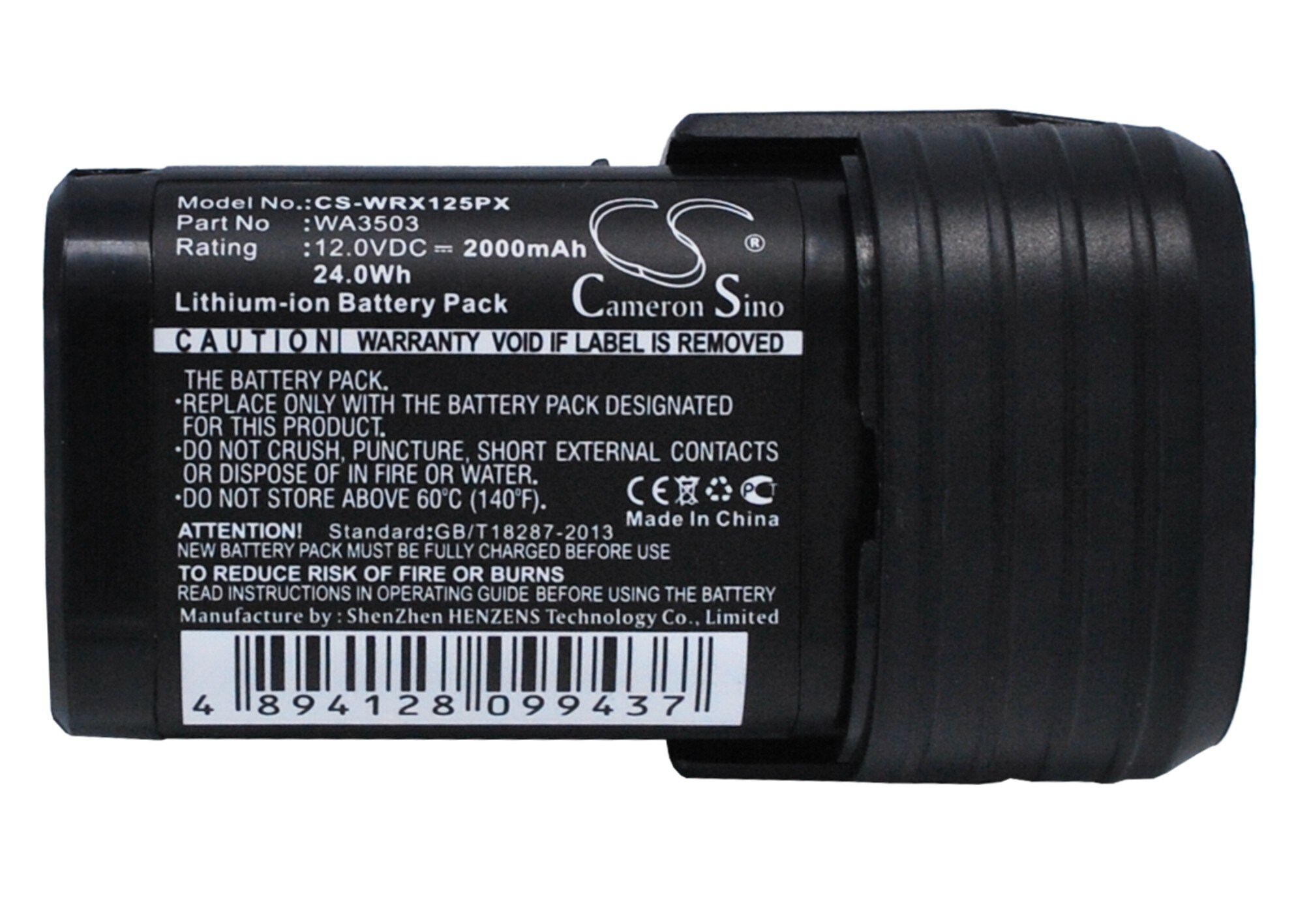 Batterier til Worx WX125.3, WX125.3 D-Lite, WU288 og andre elektroverktøy