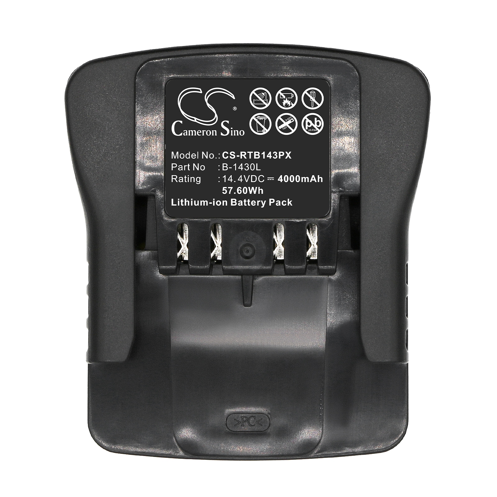 Paslode 14,4 V Batteri – 4000 mAh Li-ion Erstatningsbatteri i Originalkvalitet