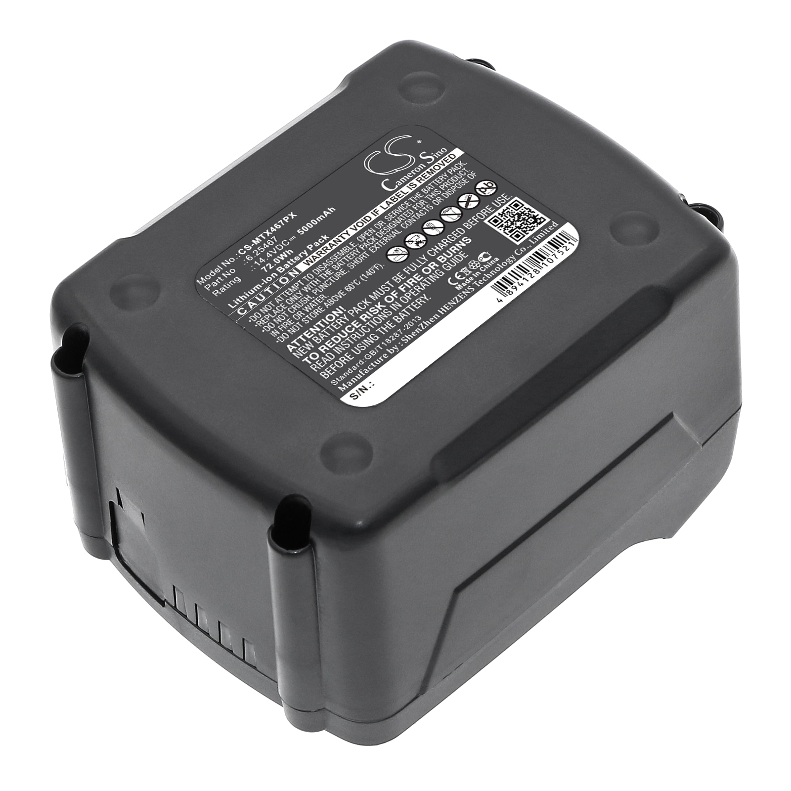 Batteri til elektroverktøy for Metabo BS 14.4 LTX Impuls, ULA 14.4-18 og andre