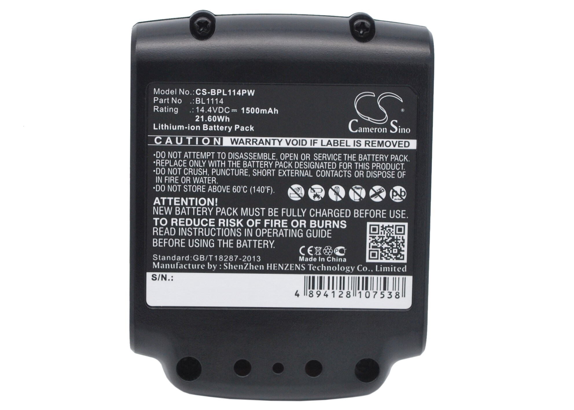 Batteri til Black & Decker ASL146BT12A, ASL146K, ASL146KB og andre.