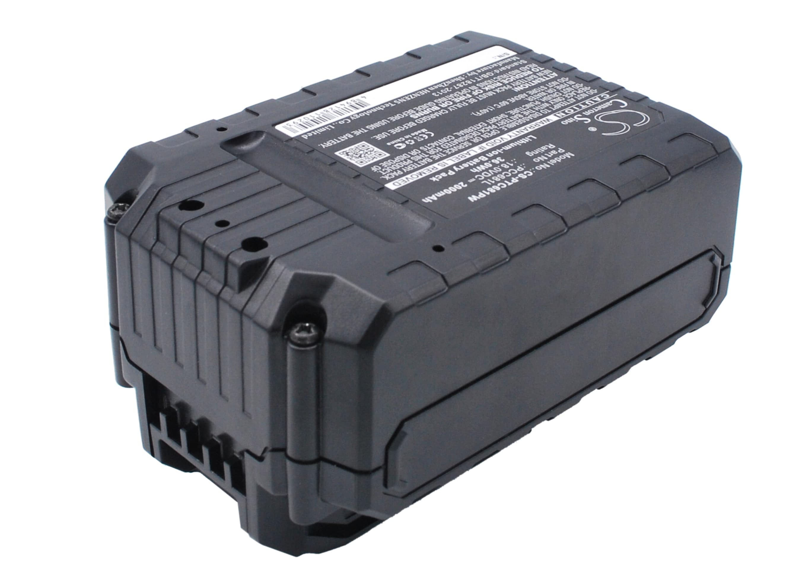 Batteri til elektroverktøy for Black & Decker ASD18 Type 1, ASD18 Type 2, ASD184 Type 1 og andre