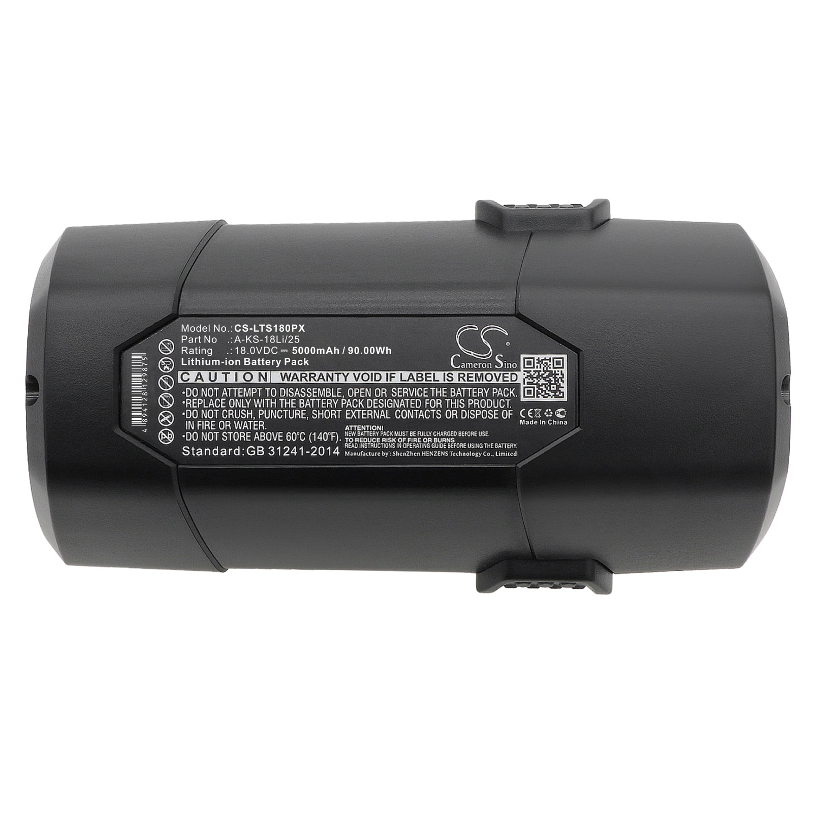 Batteri til LUX-TOOLS A-KS-18Li/25 elektroverktøy