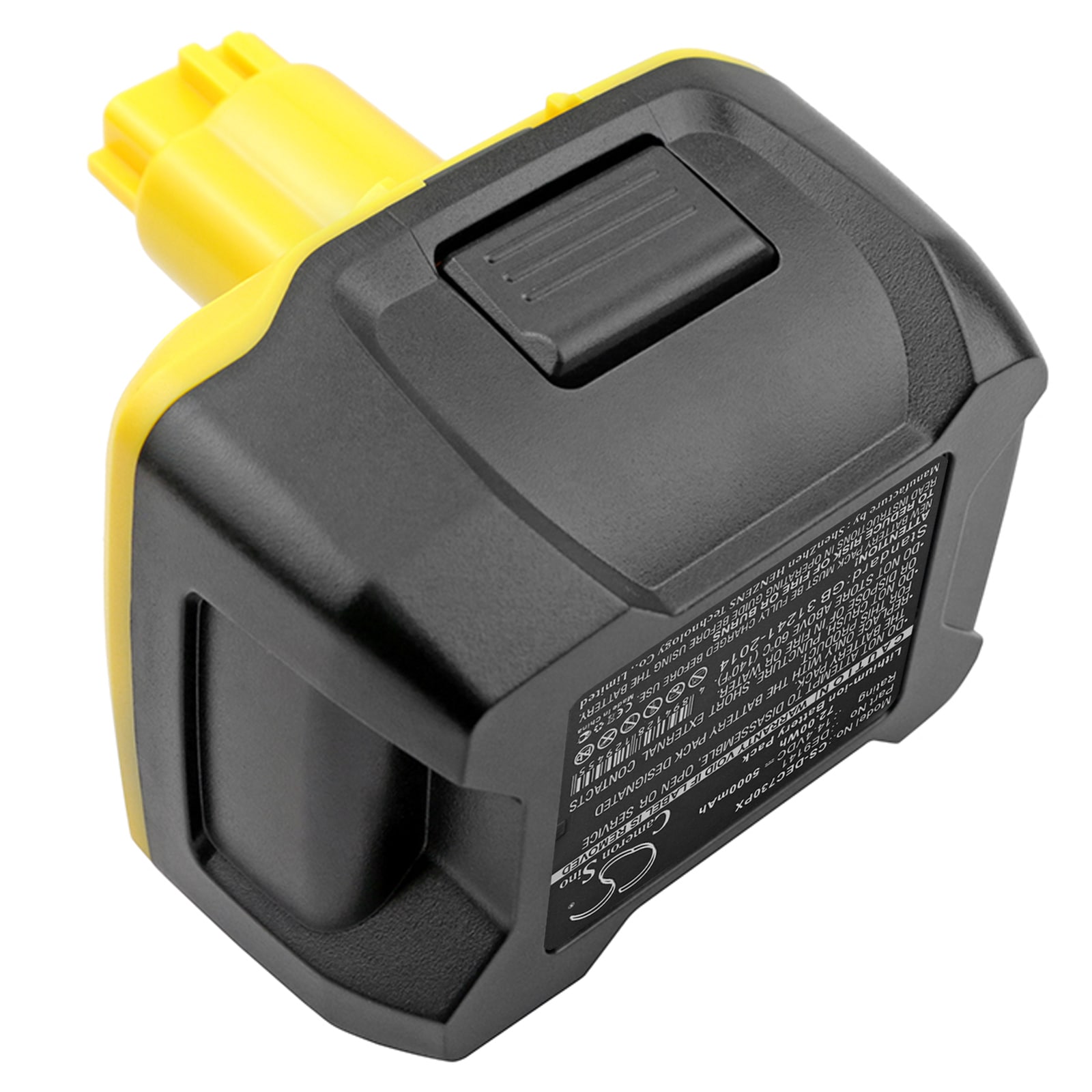 Batteri til elektroverktøy for DeWalt DC733K2, DC731KA, DC735KA og andre.
