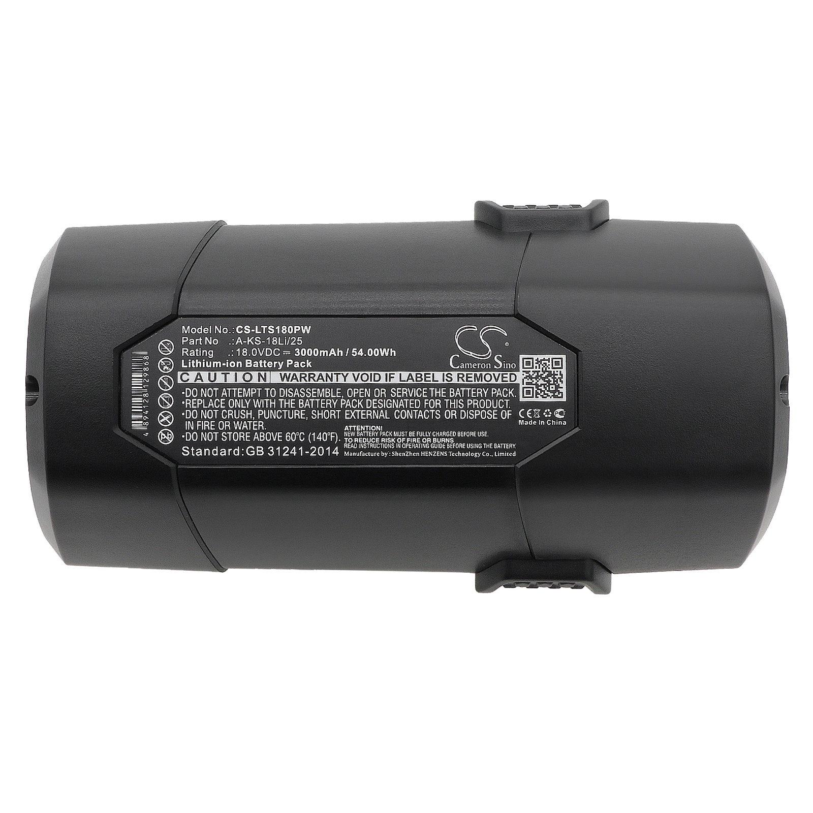 Batteri til LUX-TOOLS A-KS-18Li/25 elektroverktøy