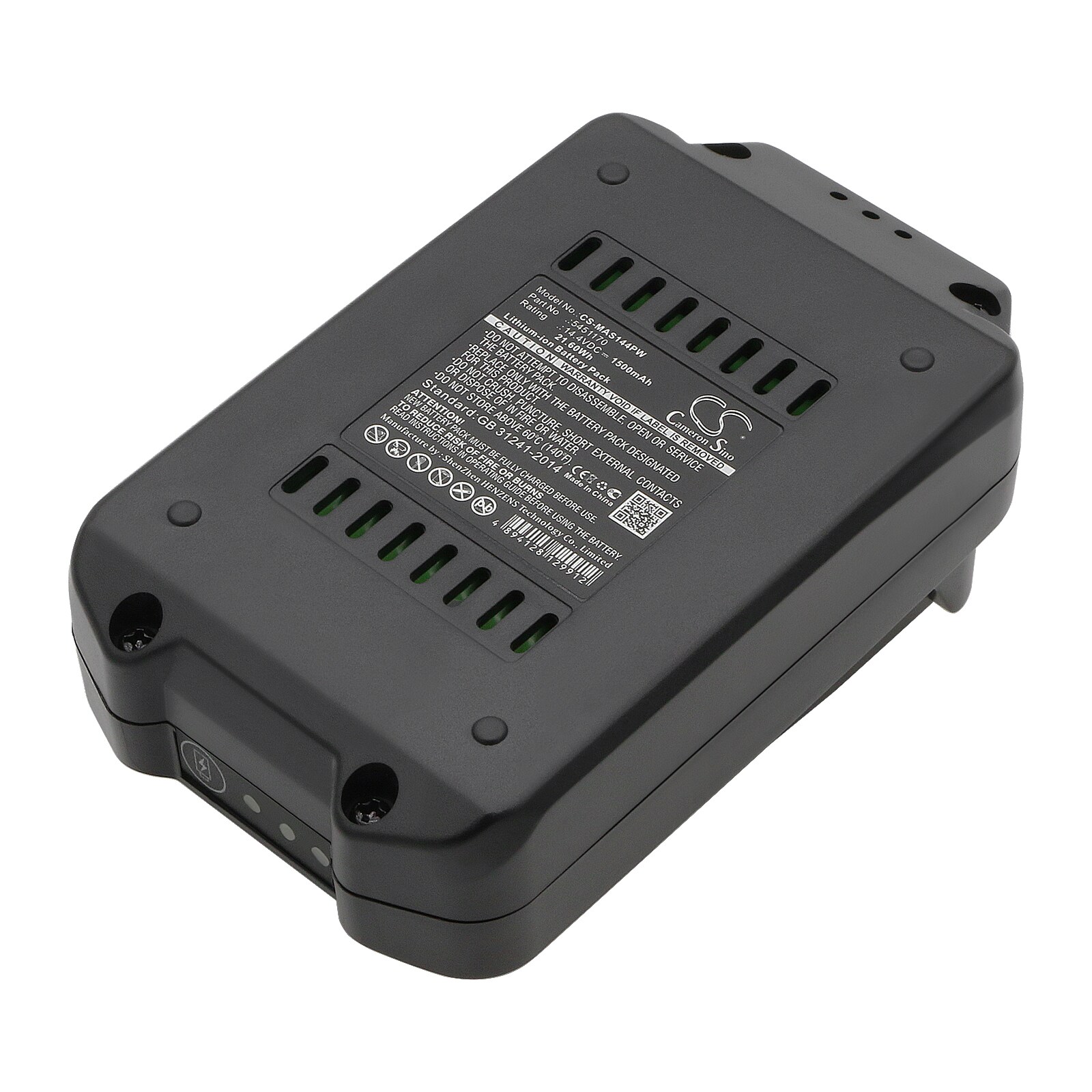 Batteri til Meister Craft MAS144, MAS144VL, 5450880 elektroverktøy