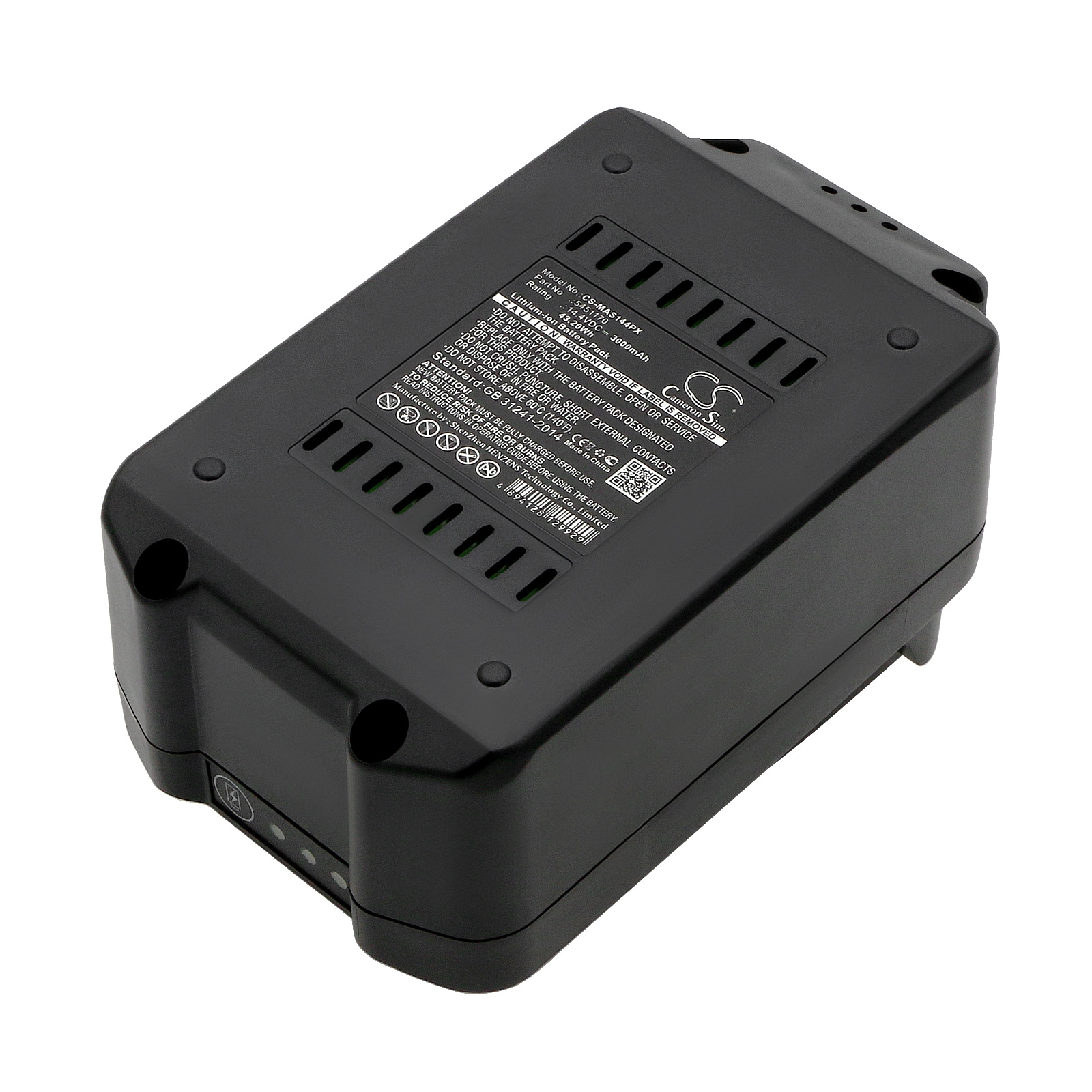 Batteri til Meister Craft MAS144, MAS144VL, 5450880 elektroverktøy