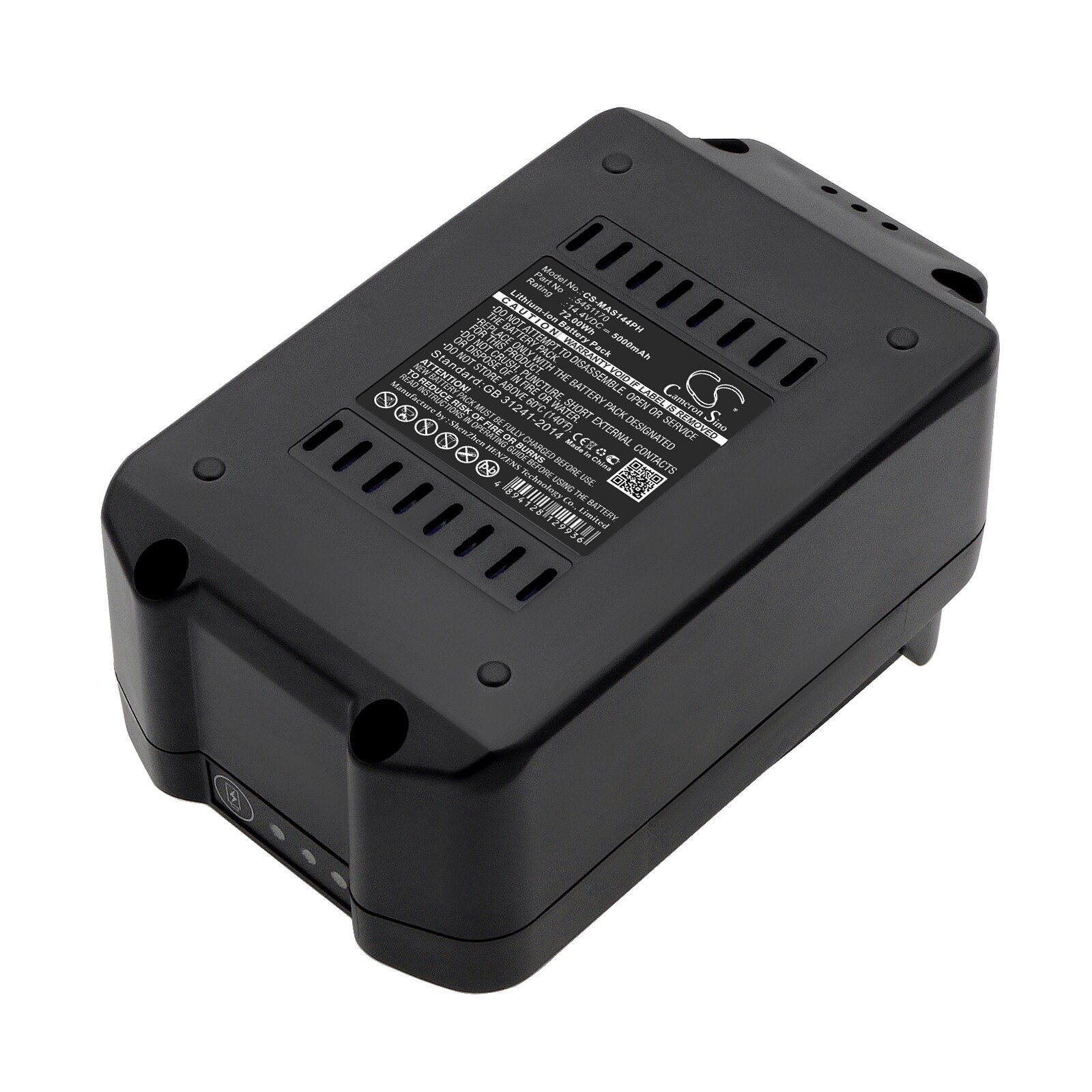Batteri til Meister Craft MAS144, MAS144VL, 5450880 elektroverktøy