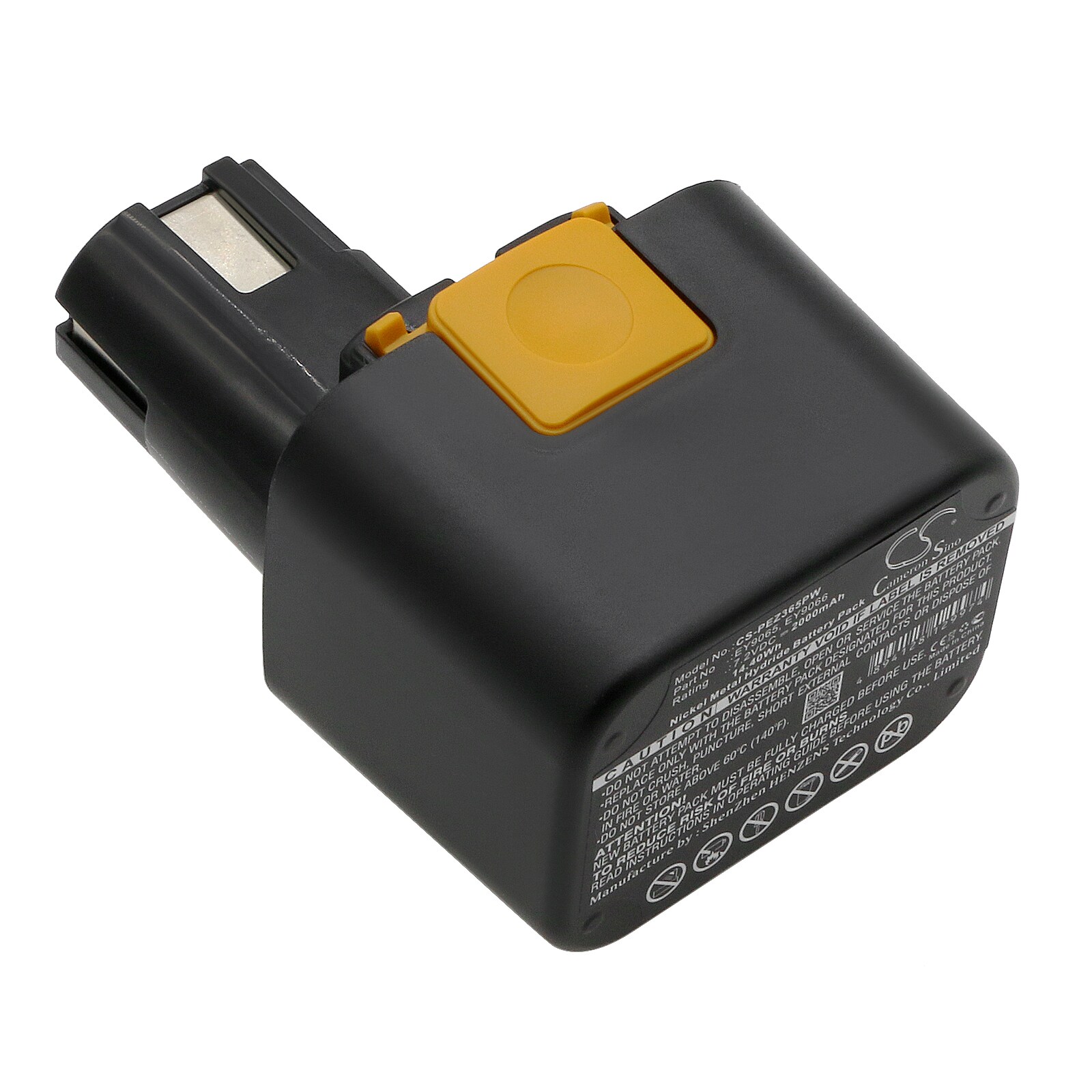 Batteri for elektroverktøy til Panasonic EY3653, EY3653CQ, EY3654 og andre