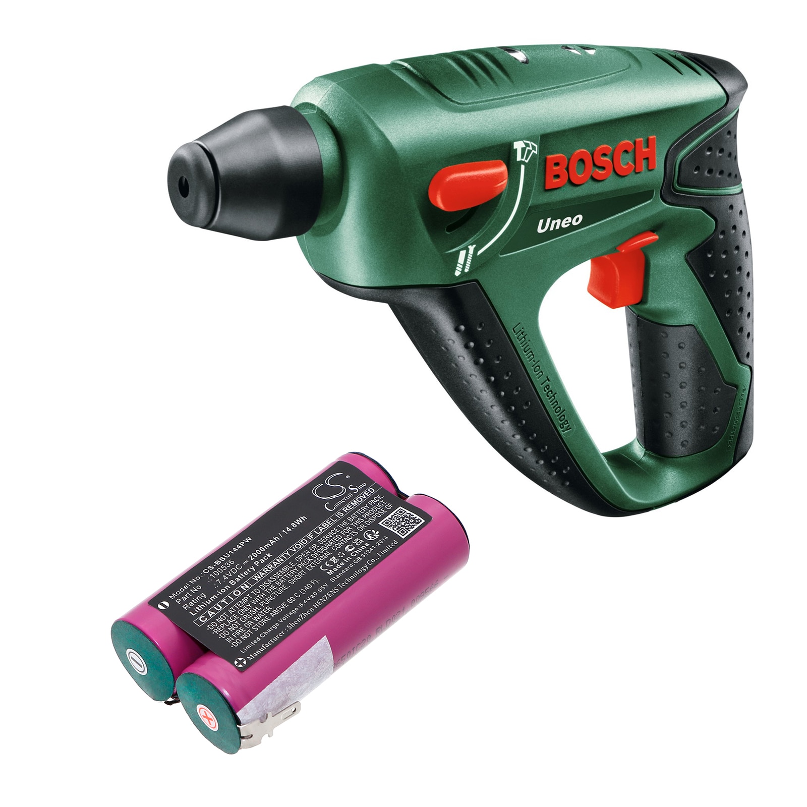 Batteri til elektroverktøy for Bosch UNEO